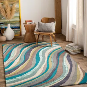 Hand-Tufted Kaci Wool / Viscose Rug