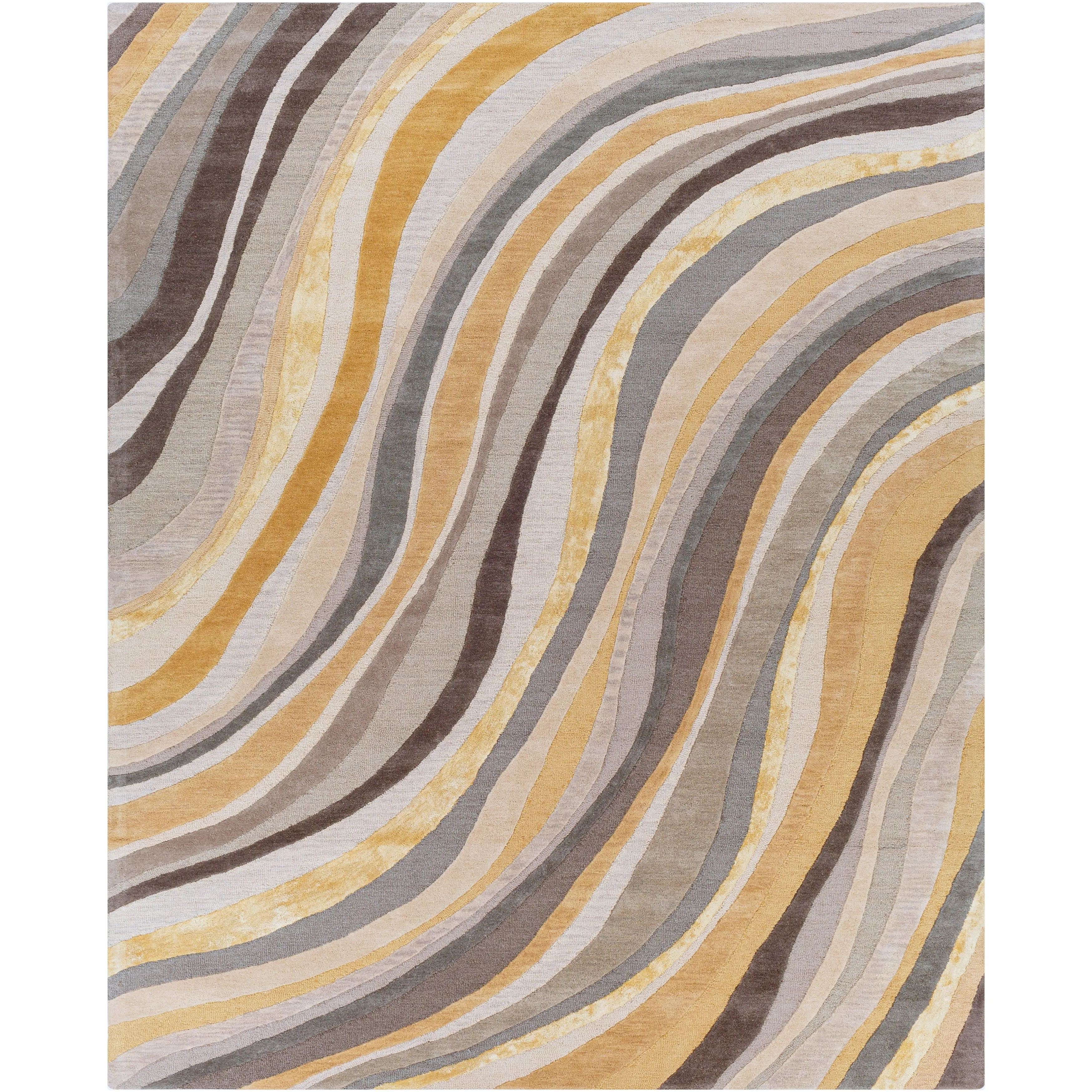Hand-Tufted Kaci Wool / Viscose Rug