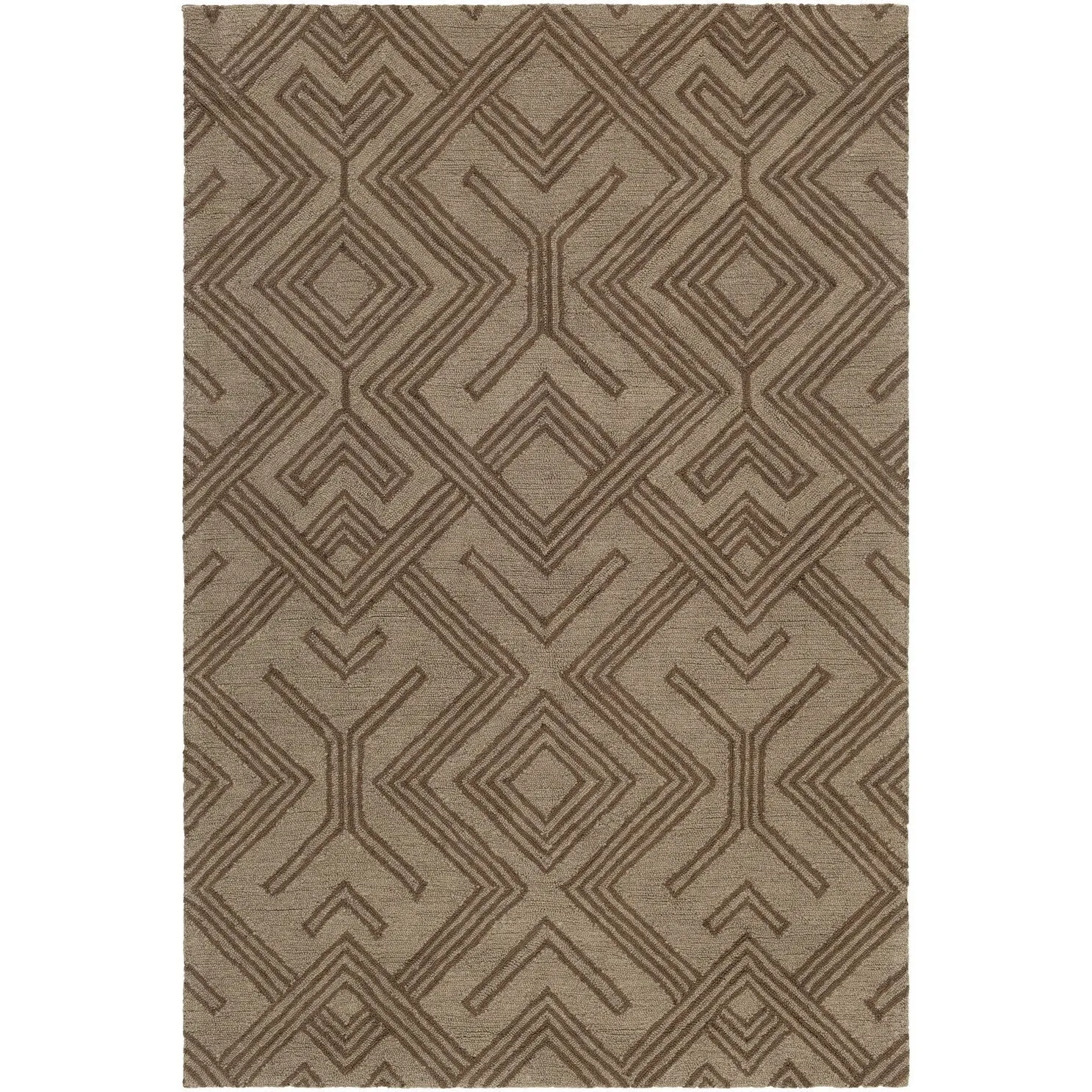 Hand Tufted Keyes Jute Area Rug