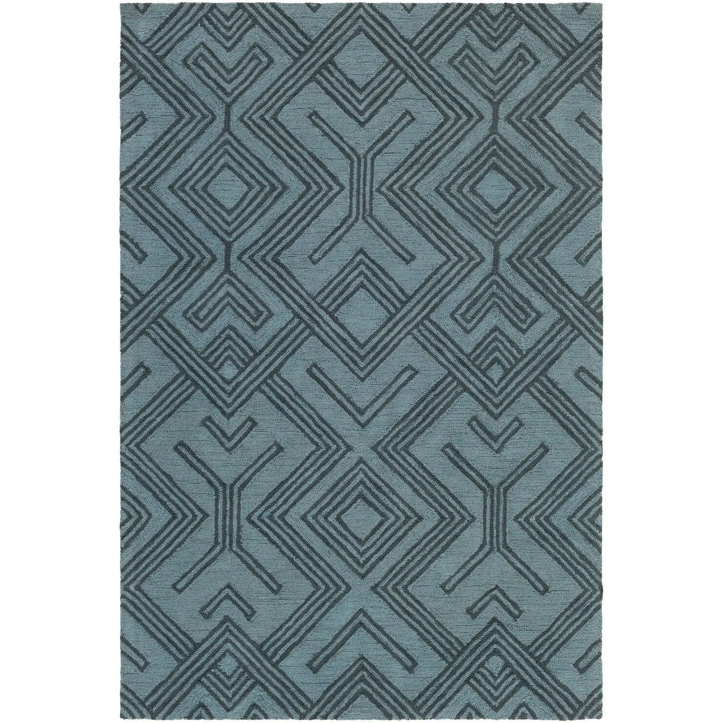 Hand Tufted Keyes Jute Area Rug