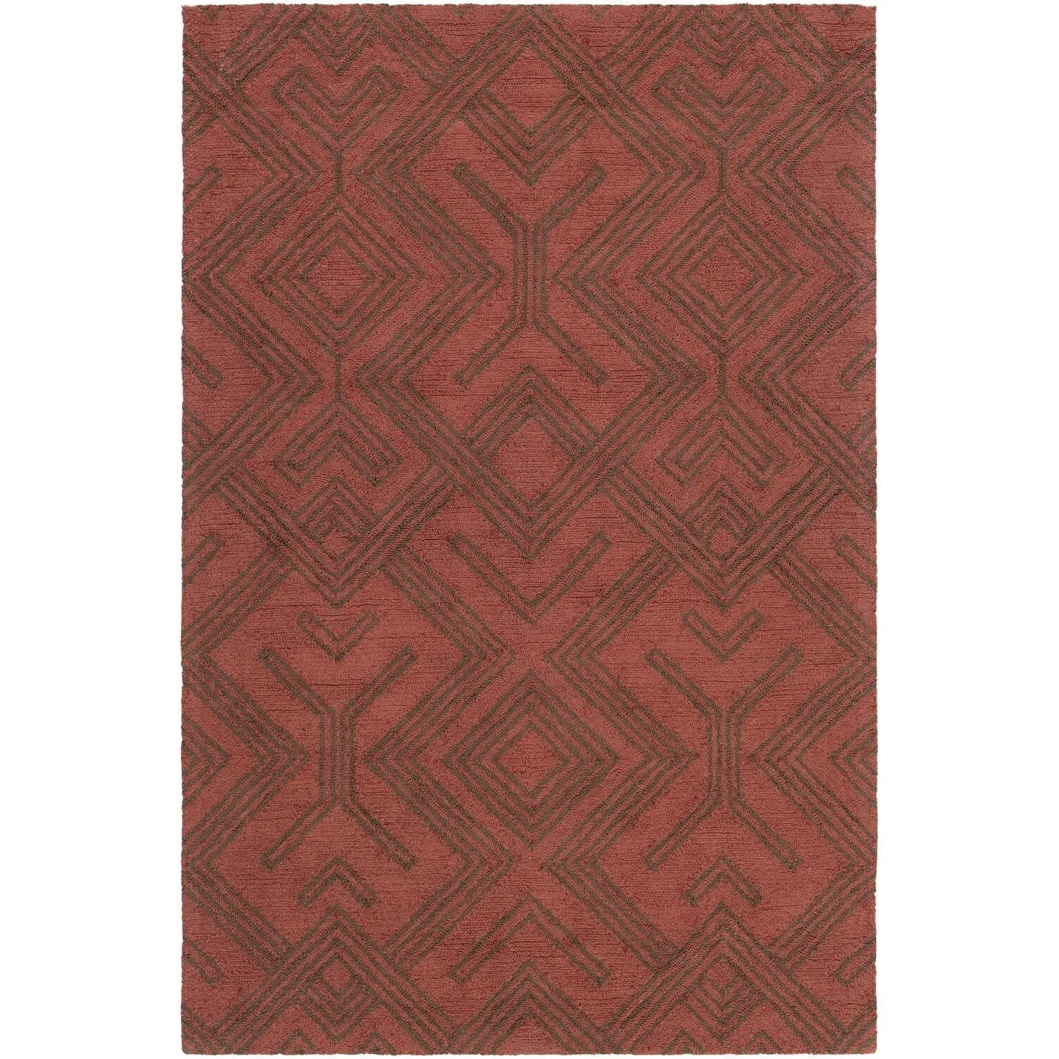 Hand Tufted Keyes Jute Area Rug