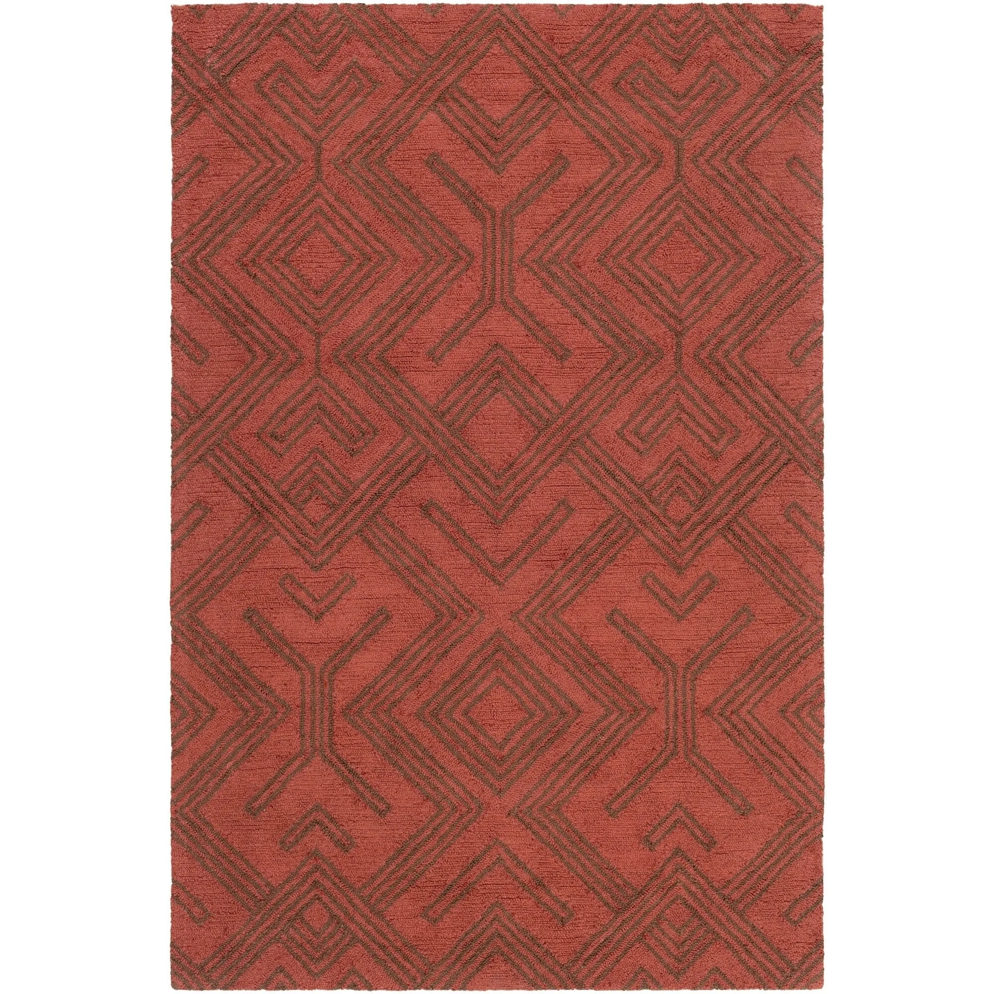 Hand Tufted Keyes Jute Area Rug