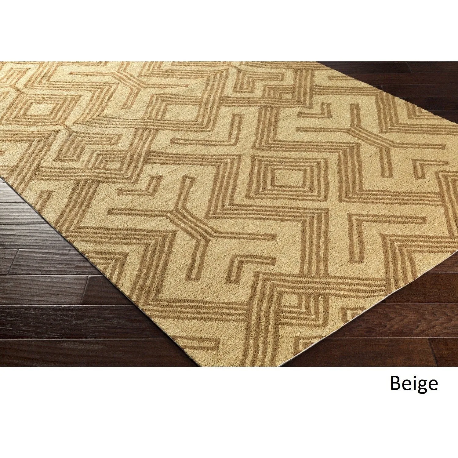 Hand Tufted Keyes Jute Area Rug
