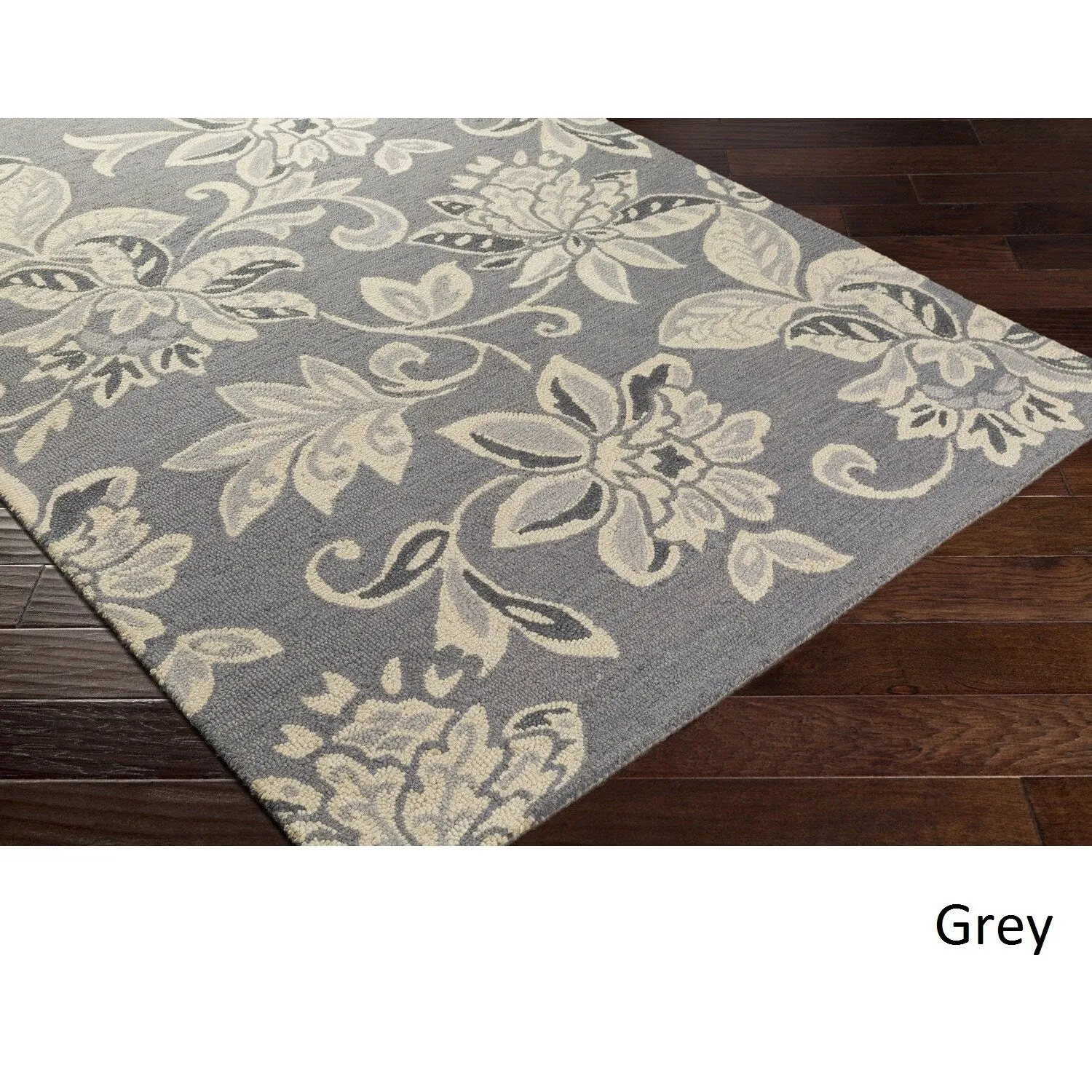 Hand-Tufted Keys Wool Rug