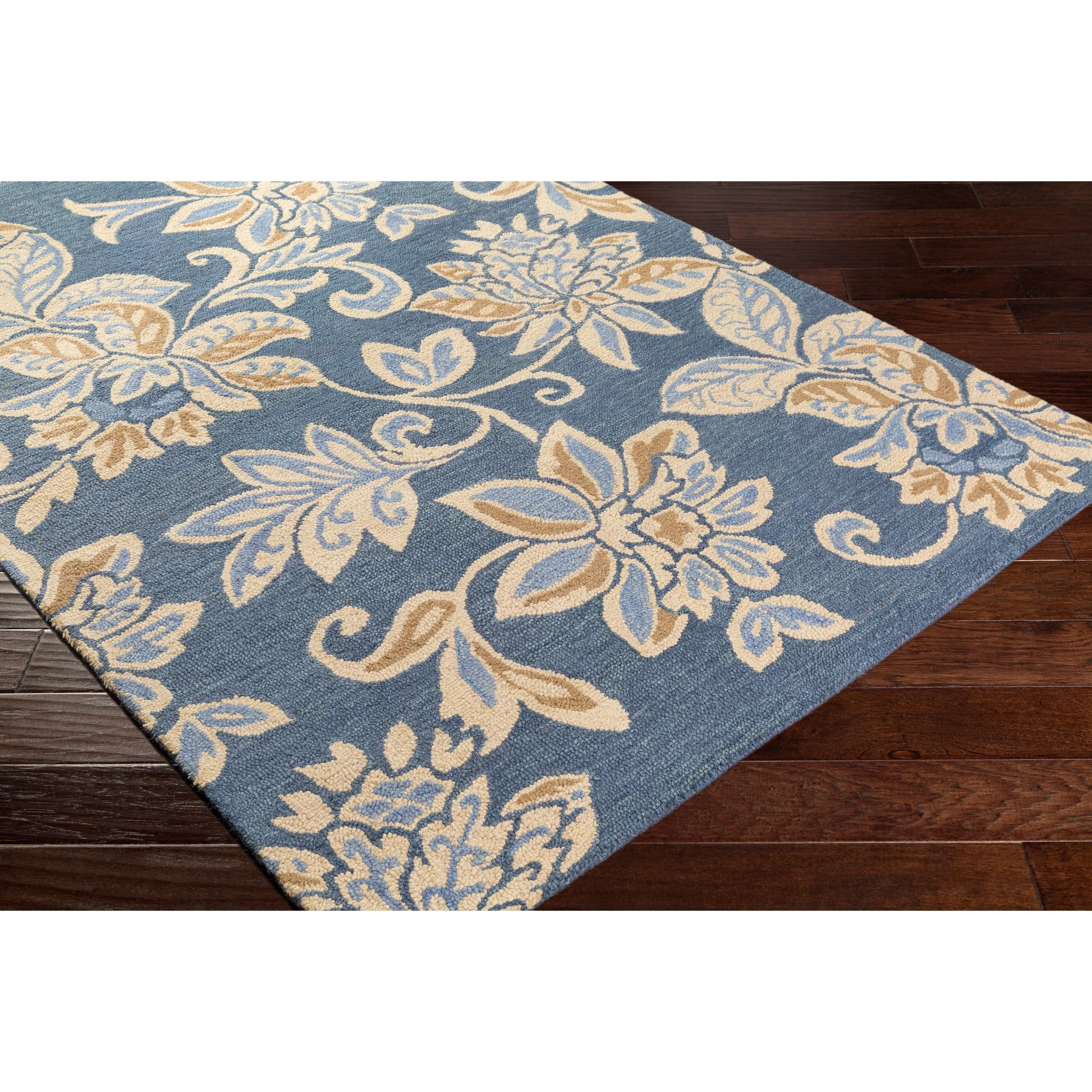 Hand-Tufted Keys Wool Rug