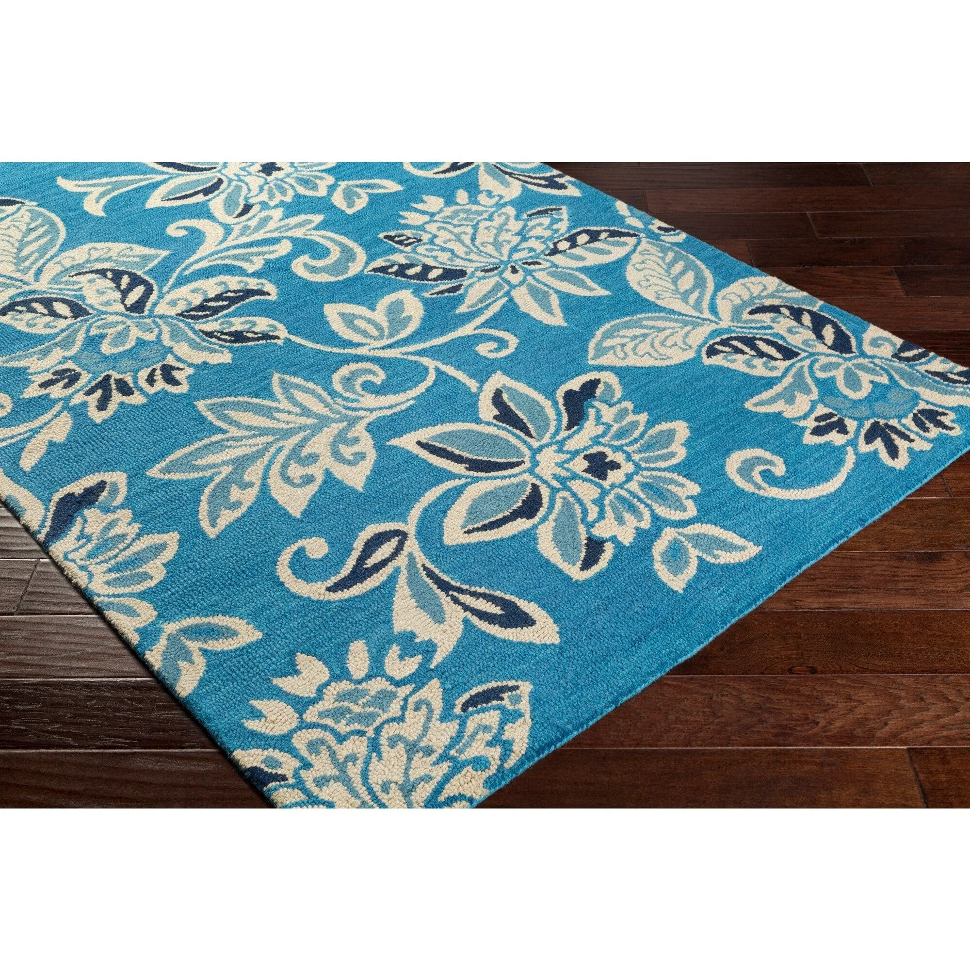 Hand-Tufted Keys Wool Rug