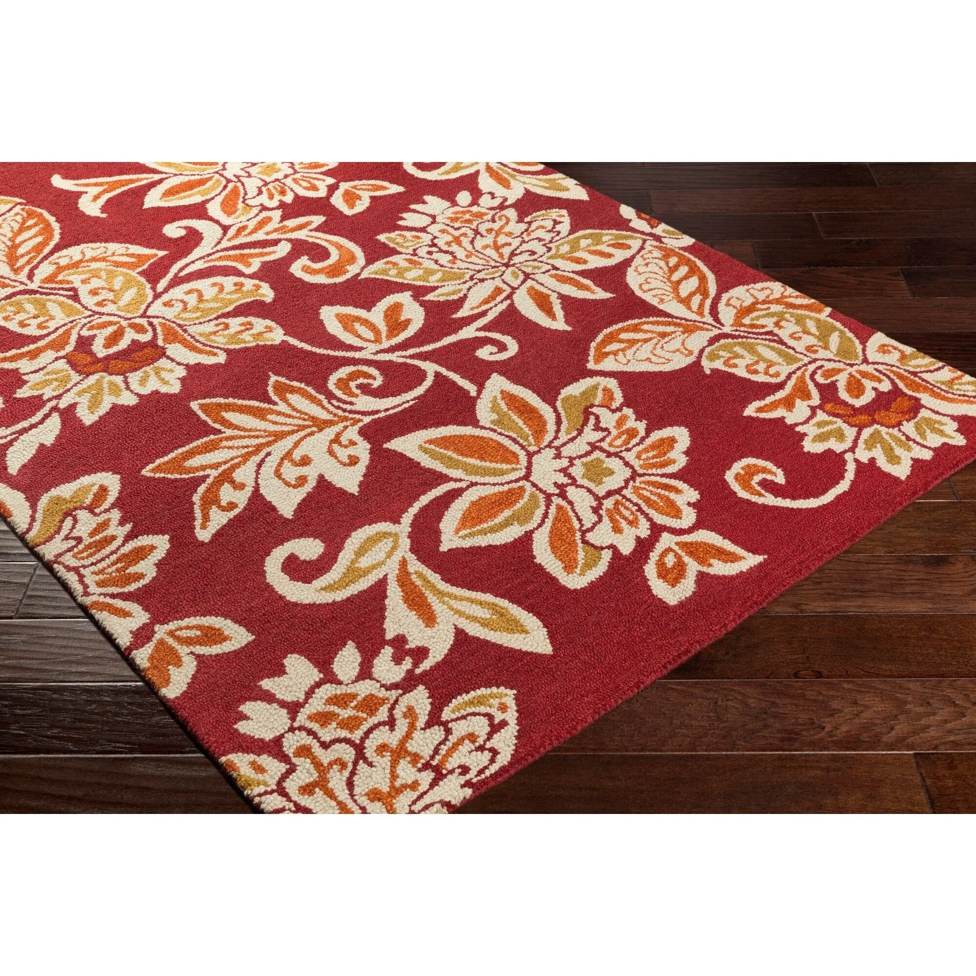 Hand-Tufted Keys Wool Rug