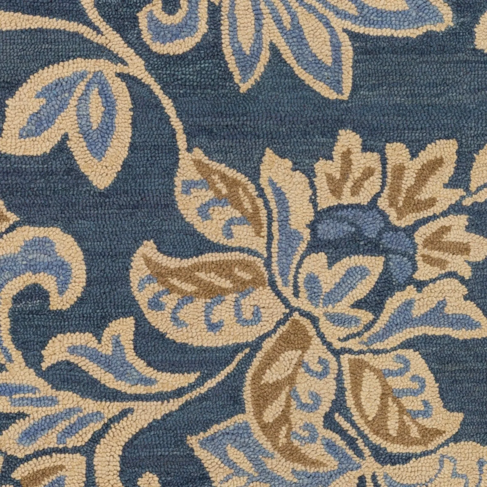 Hand-Tufted Keys Wool Rug