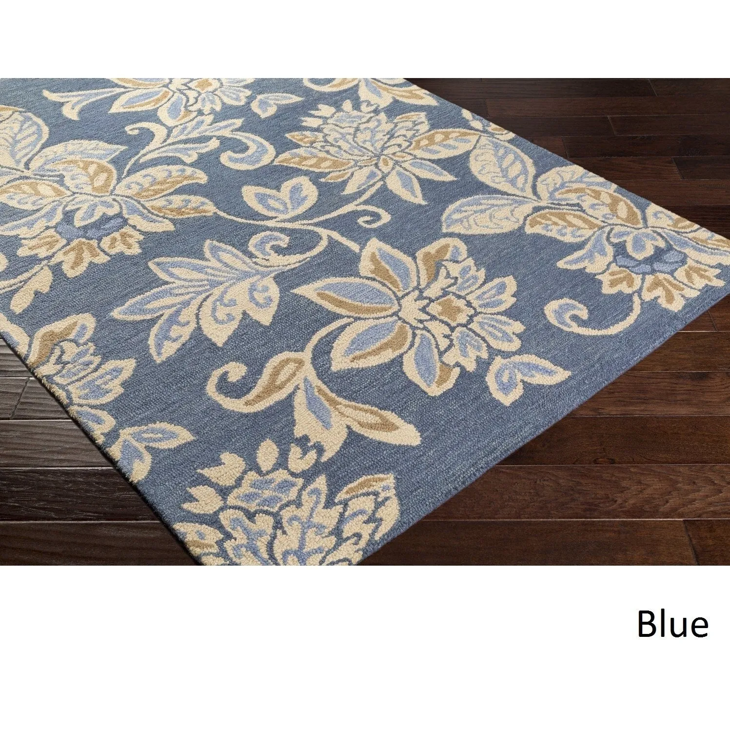 Hand-Tufted Keys Wool Rug