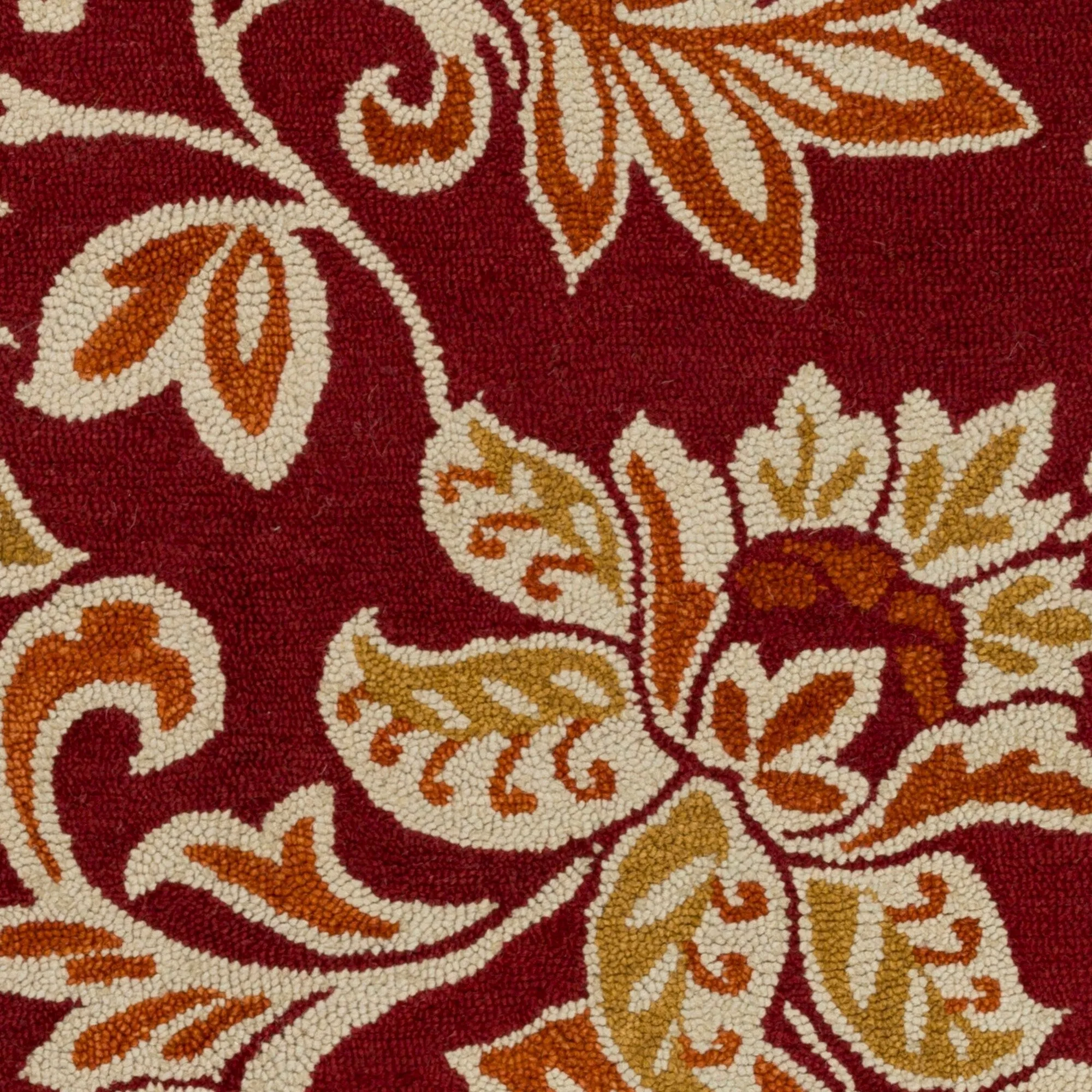 Hand-Tufted Keys Wool Rug