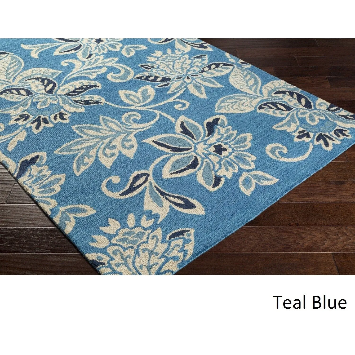 Hand-Tufted Keys Wool Rug