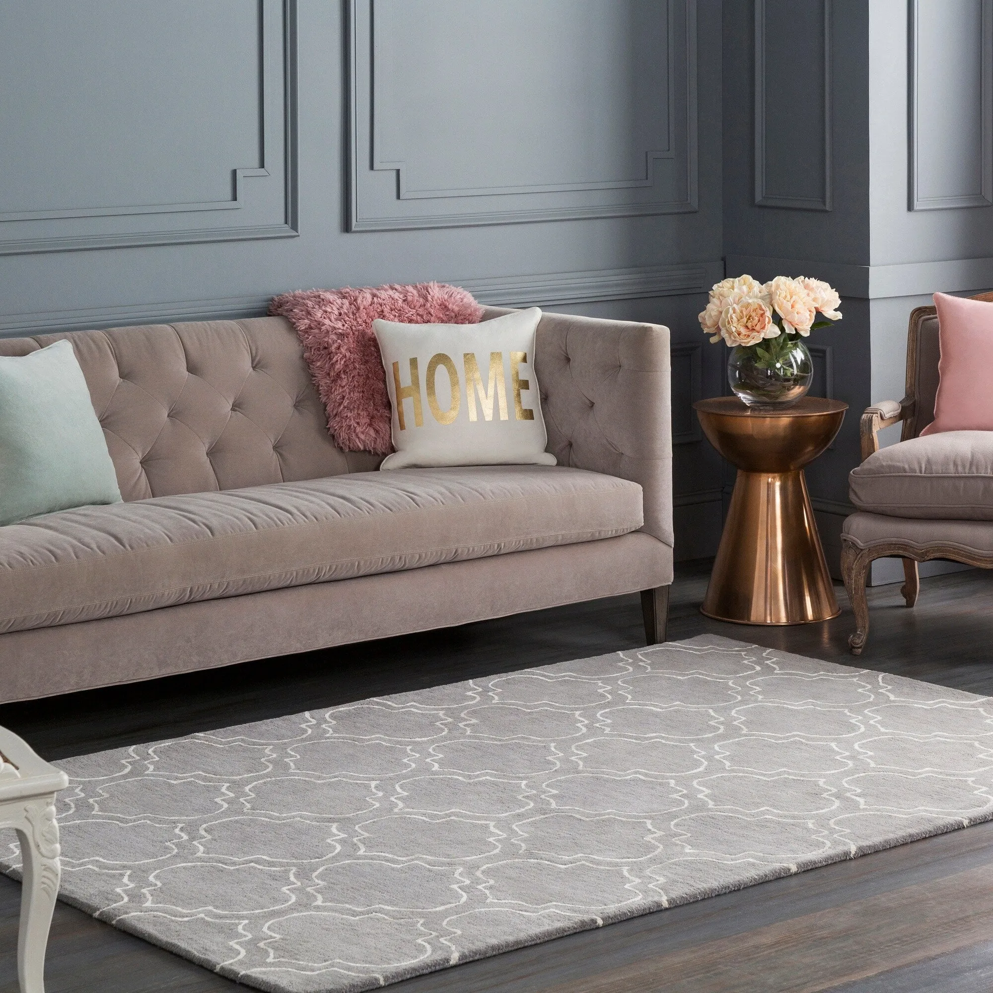 Hand-Tufted Langport Wool Area Rug