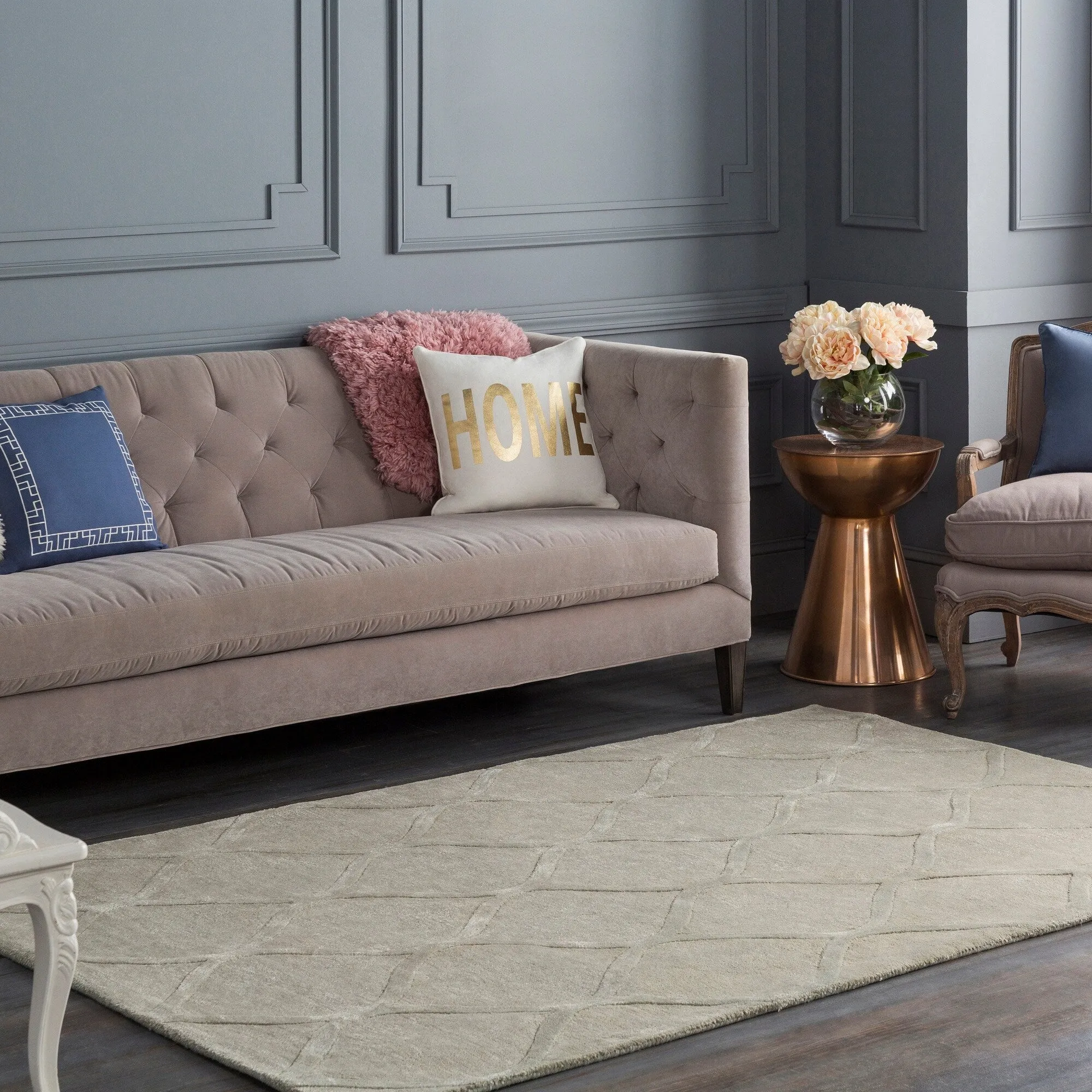Hand-Tufted Lechlade Wool Rug