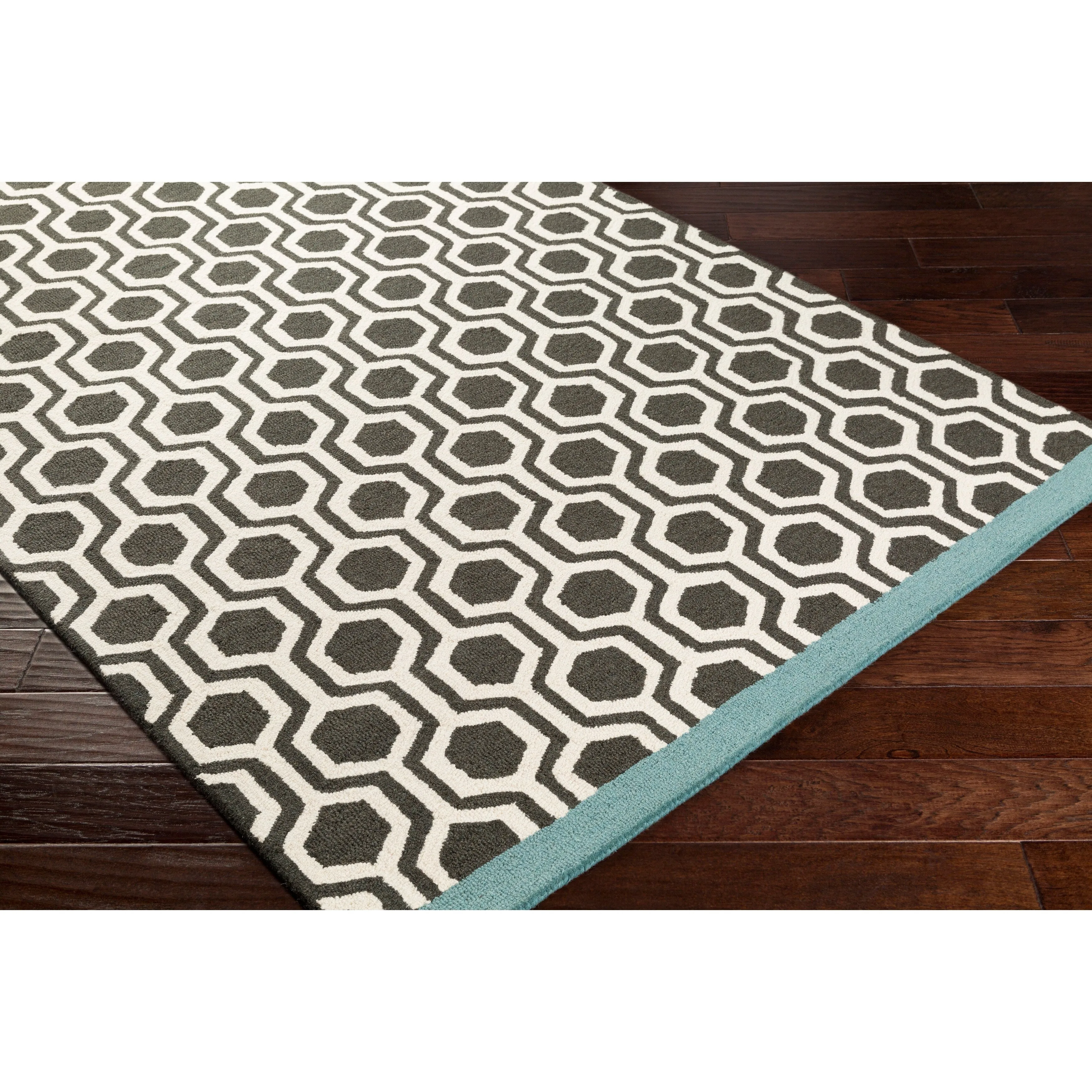 Hand-Tufted Path Wool Rug