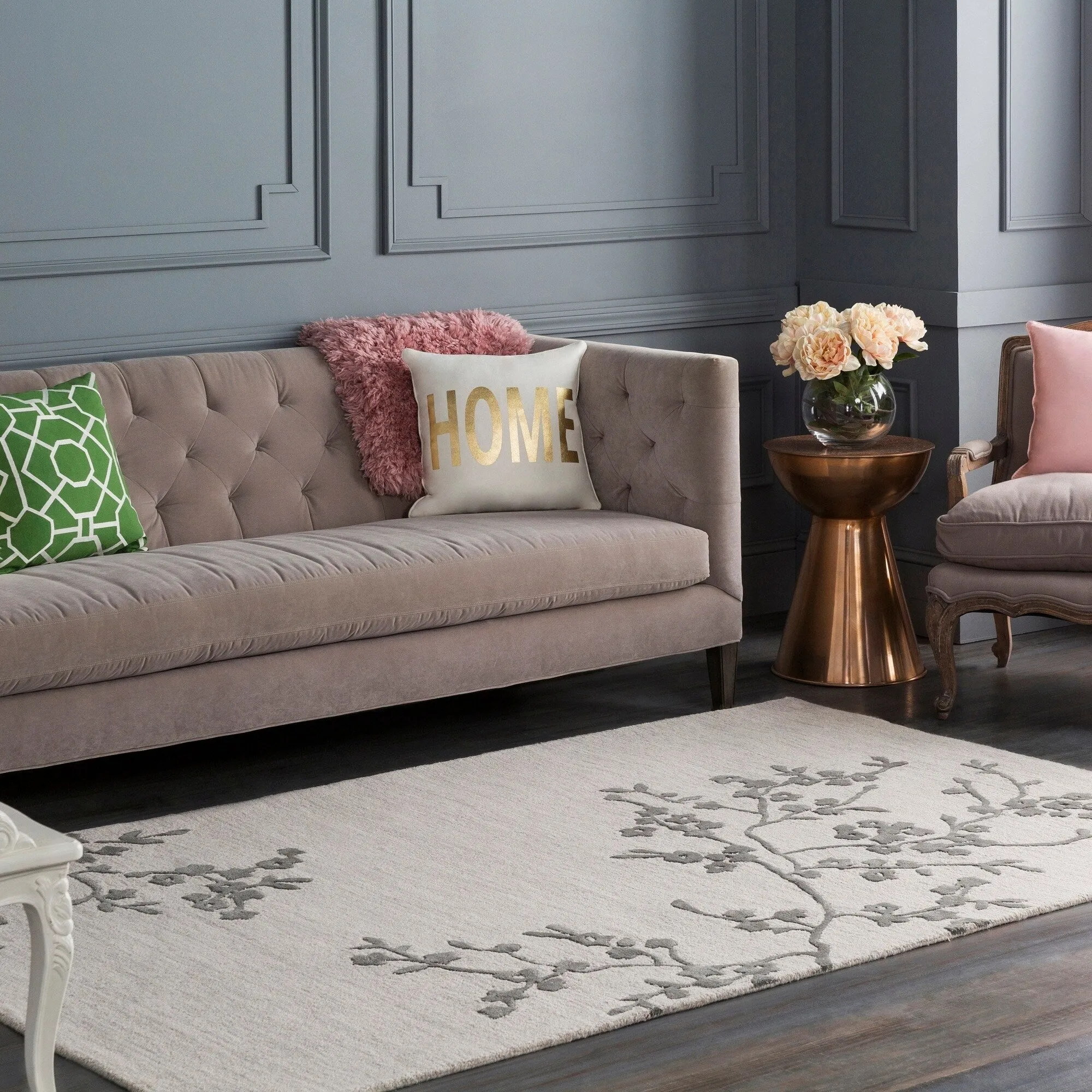 Hand Tufted Rasto Wool/Viscose Rug