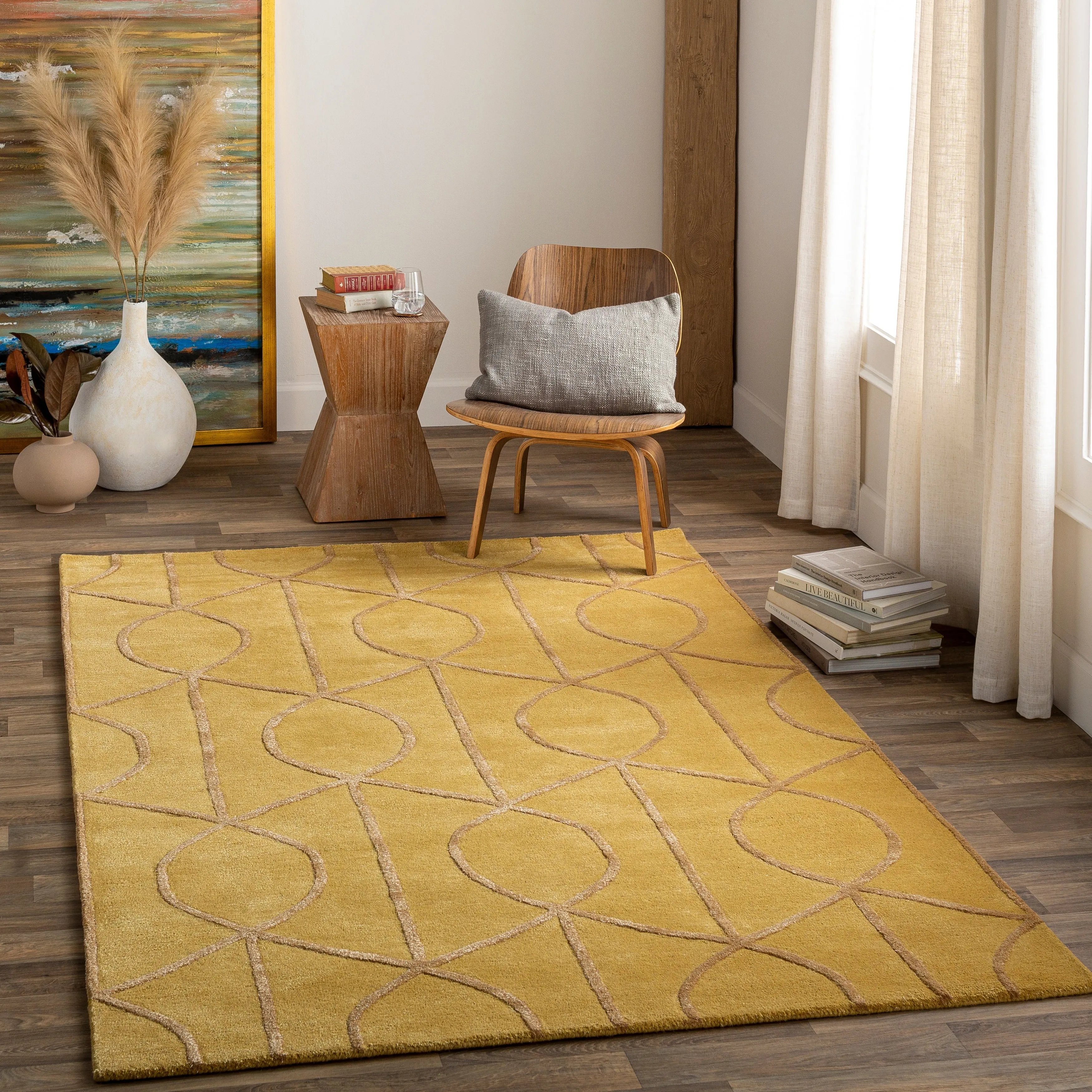 Hand-Tufted Taunton Wool Rug