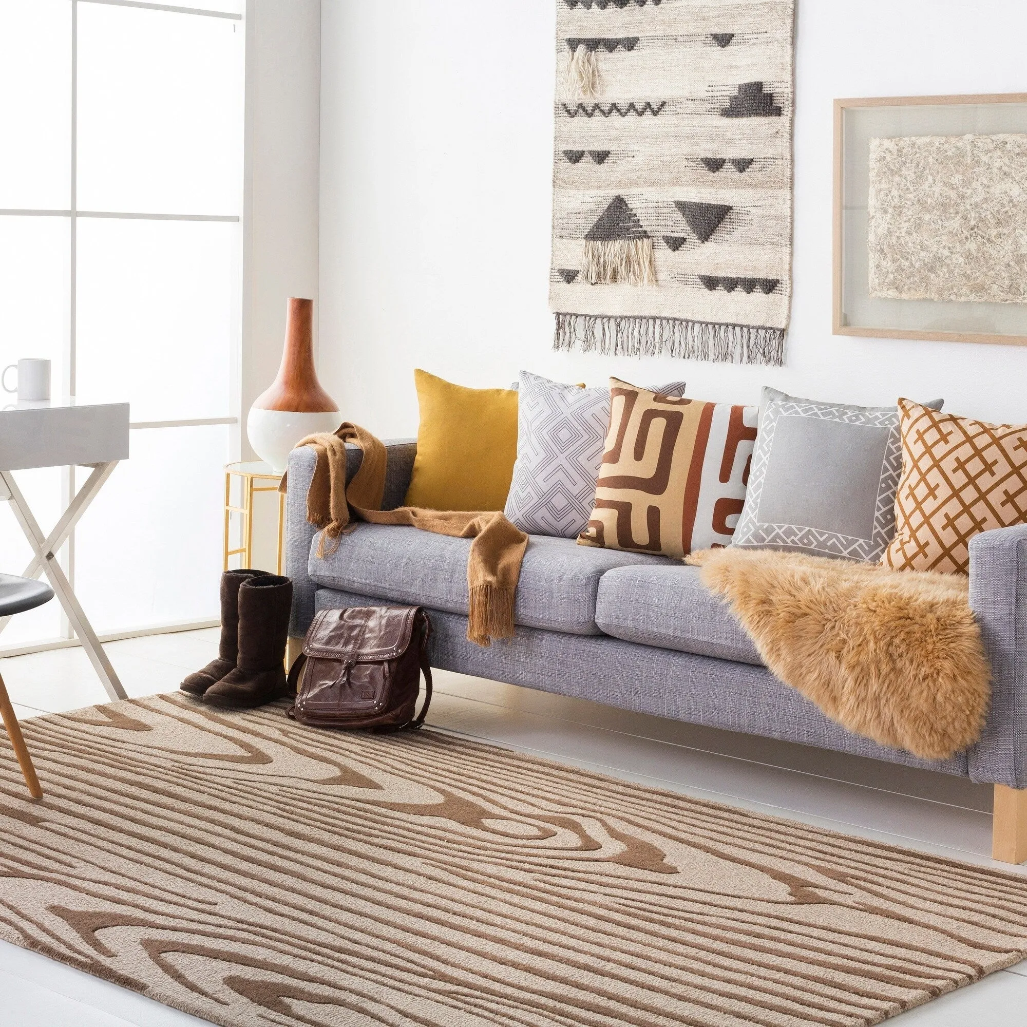 Hand-Tufted Touhy Wool Rug