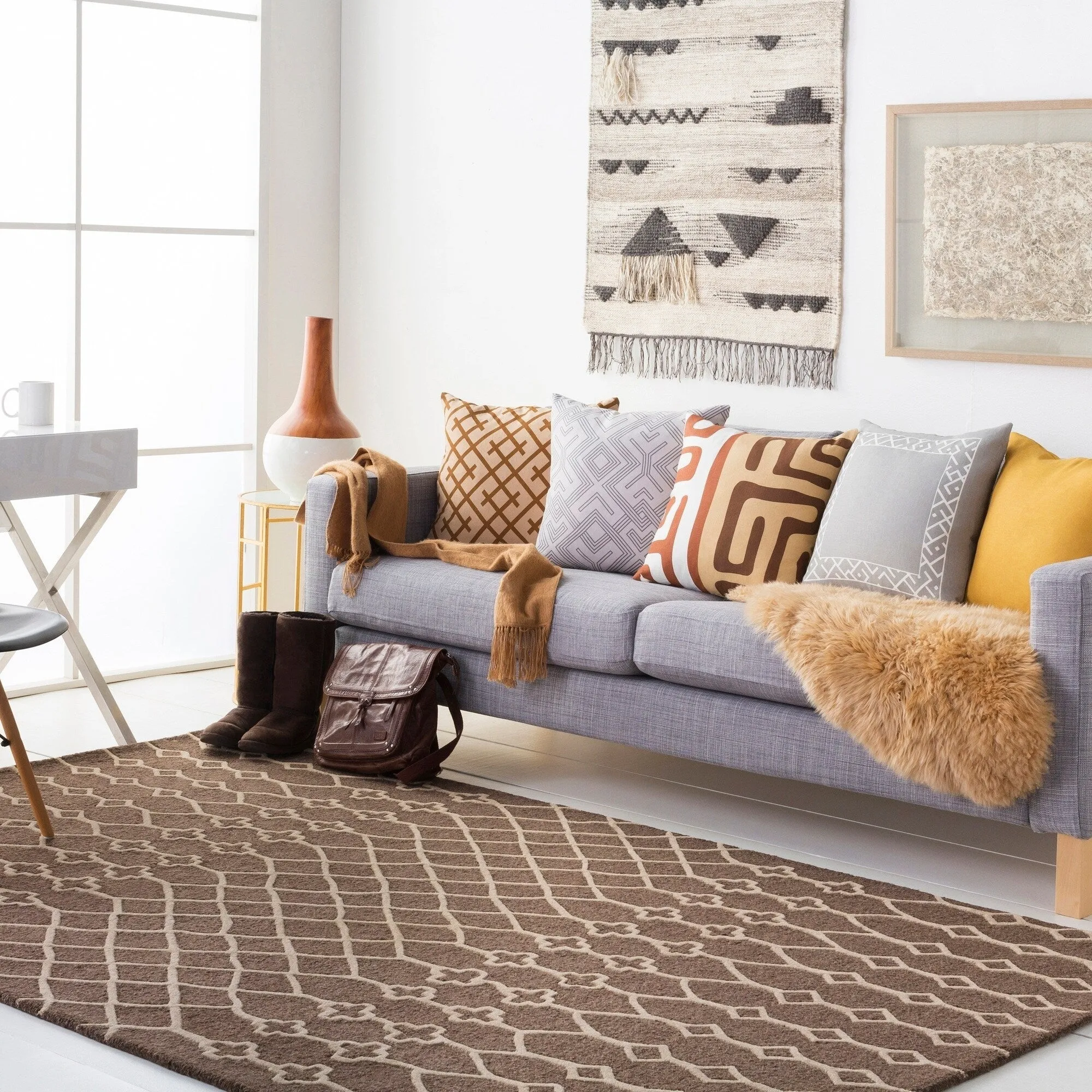 Hand-Tufted Trace Wool Rug