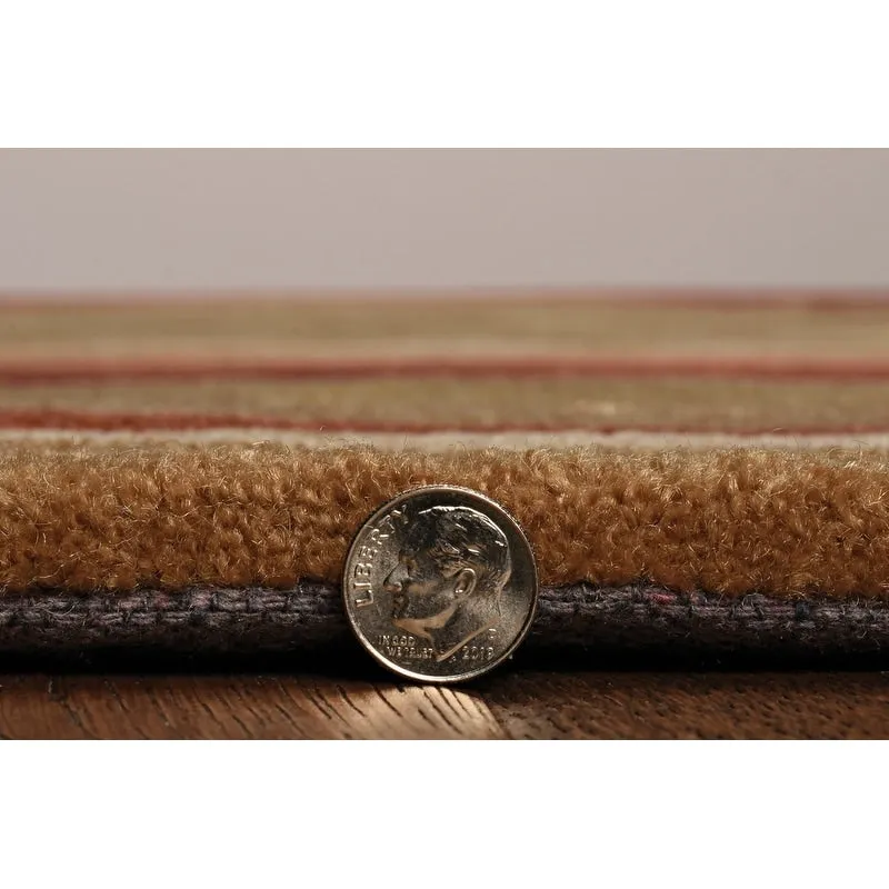 Hand Tufted Trio Stripe Rug Collection