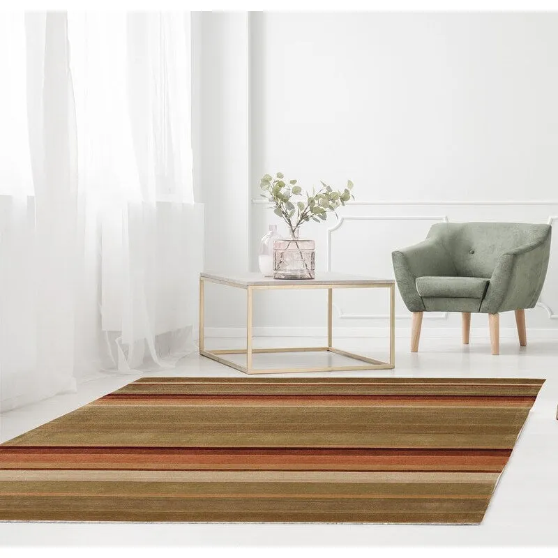 Hand Tufted Trio Stripe Rug Collection
