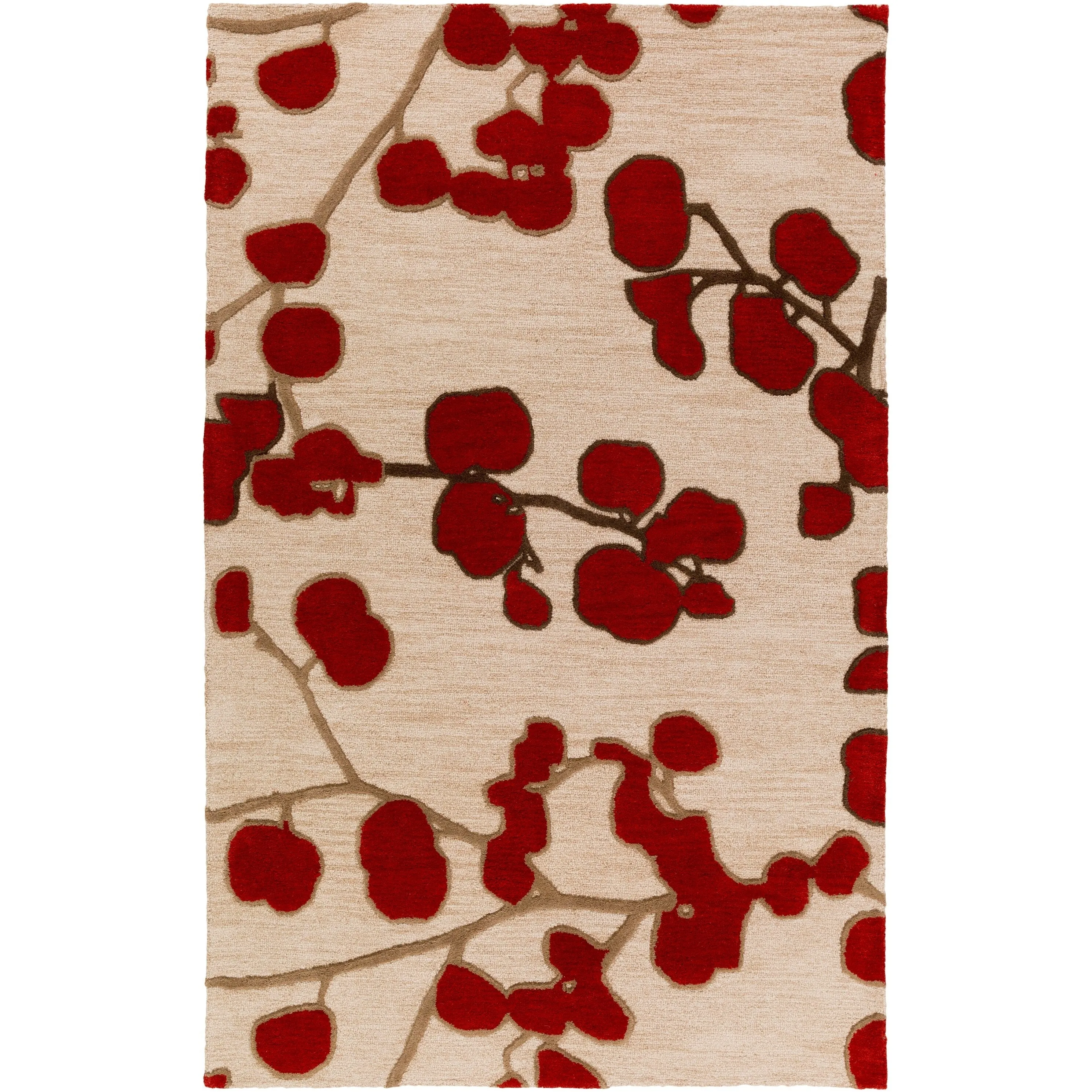 Hand-Tufted Vegas Wool Rug (5' x 8')