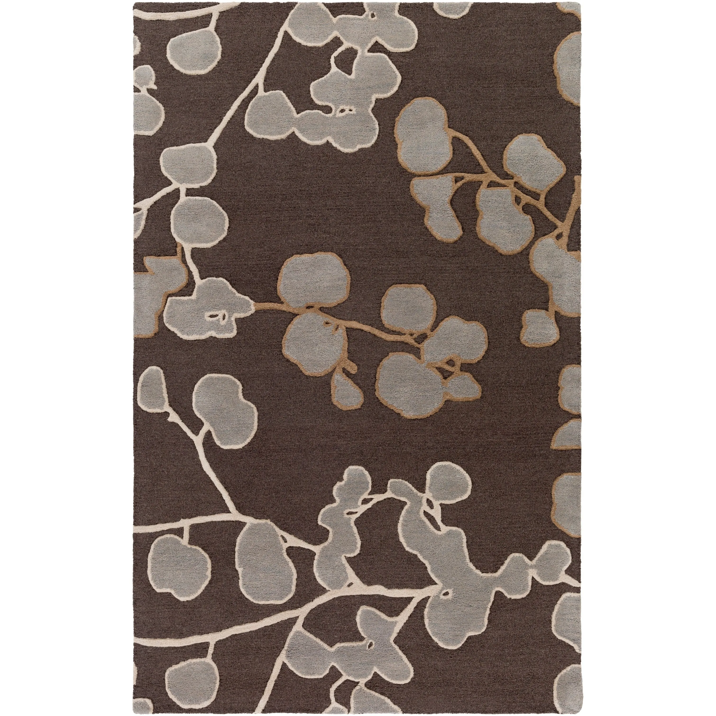 Hand-Tufted Vegas Wool Rug (5' x 8')