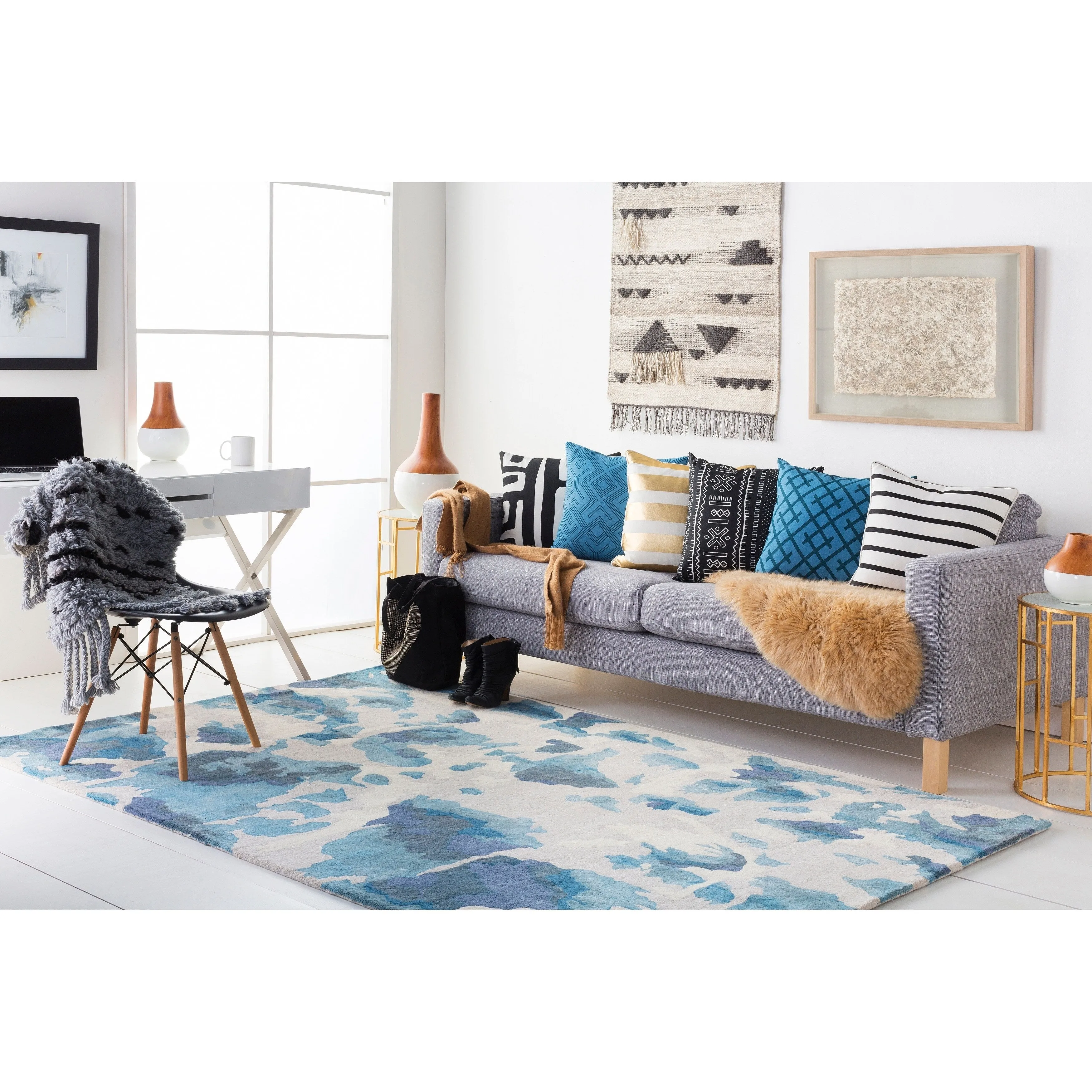 Hand-Tufted Verdi Wool Rug