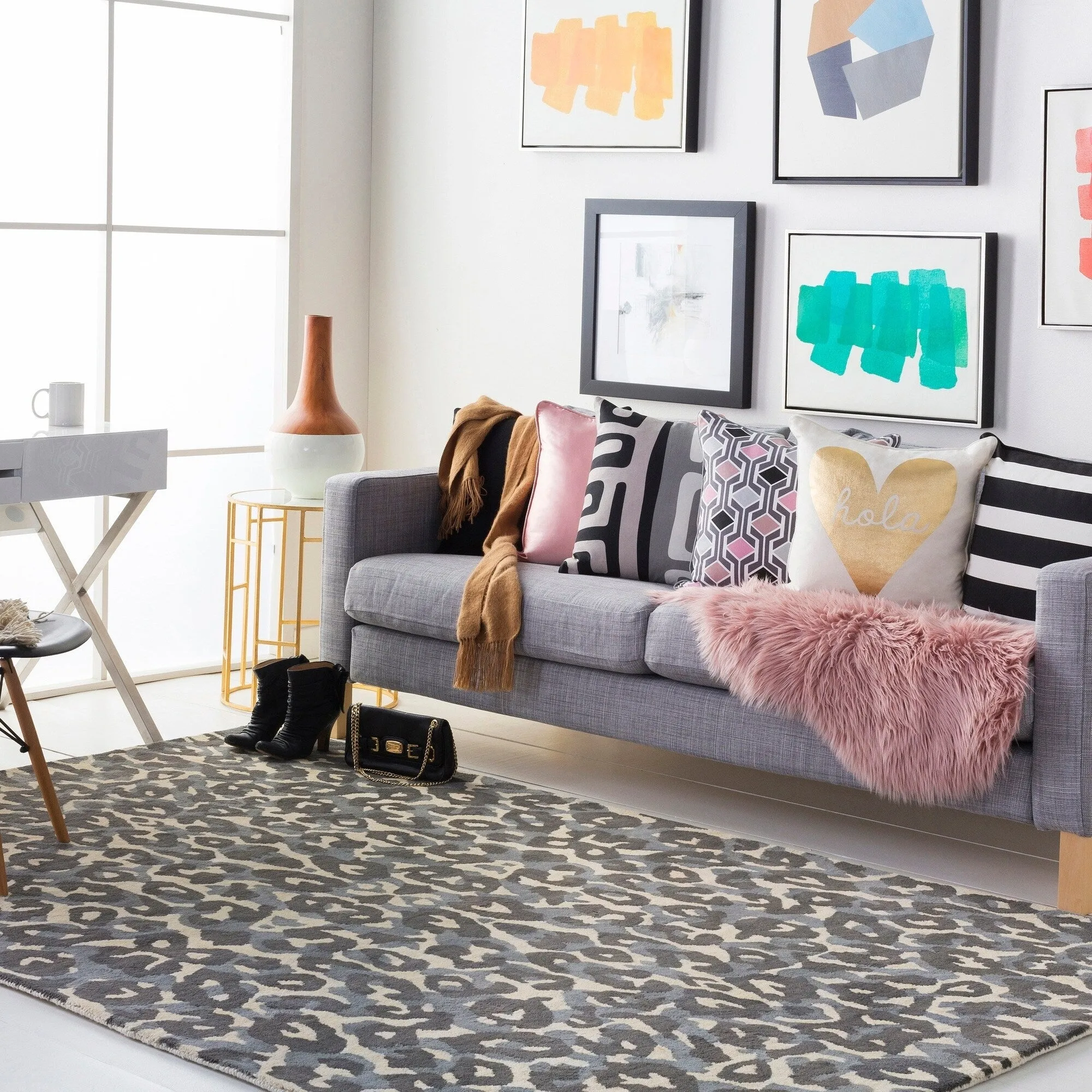 Hand-Tufted Vesey Wool Rug
