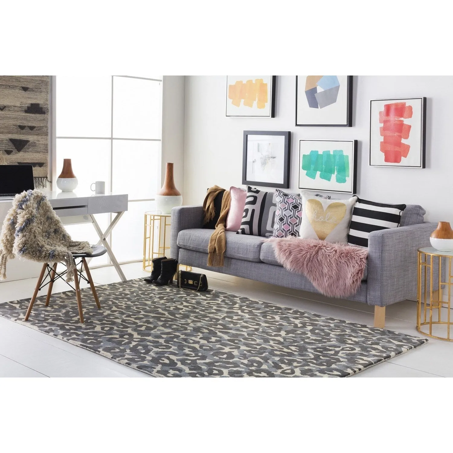 Hand-Tufted Vesey Wool Rug