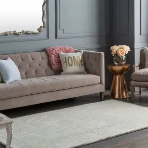 Hand-Tufted Water Wool Rug
