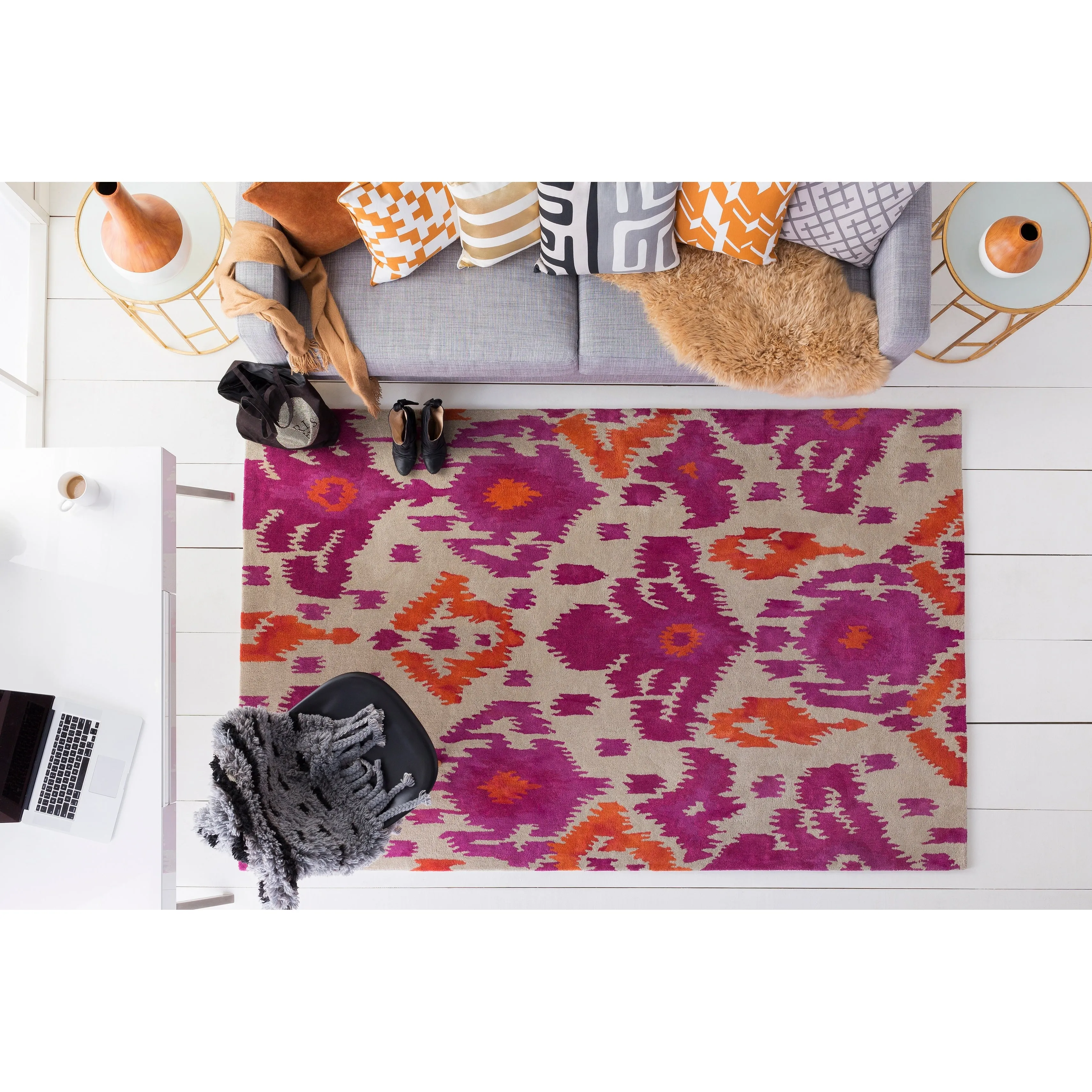 Hand-Tufted Yonge Wool Rug