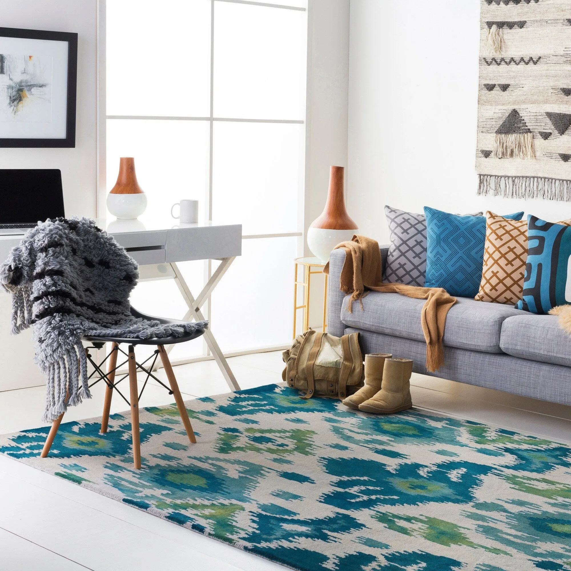 Hand-Tufted Yonge Wool Rug