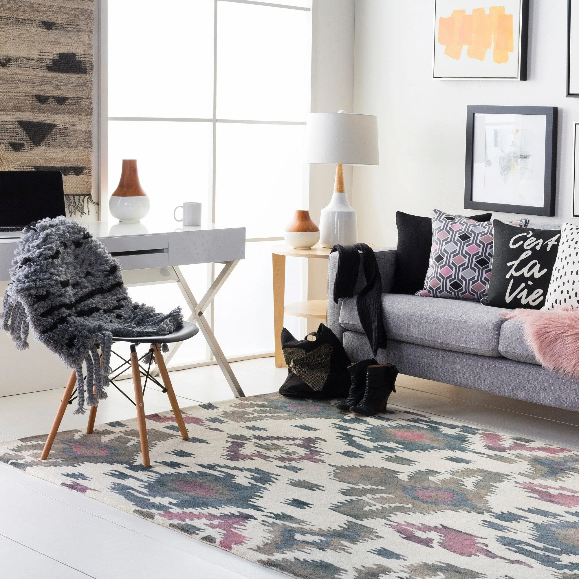 Hand-Tufted Yonge Wool Rug