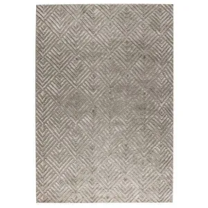 Handmade Salem Taupe Rug (India)