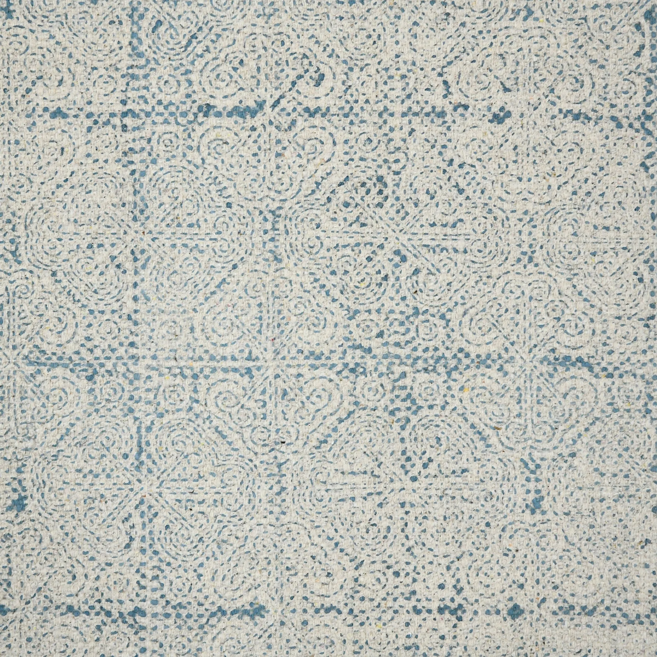 Handmade Transitional Oriental Flatweave Cotton Rug