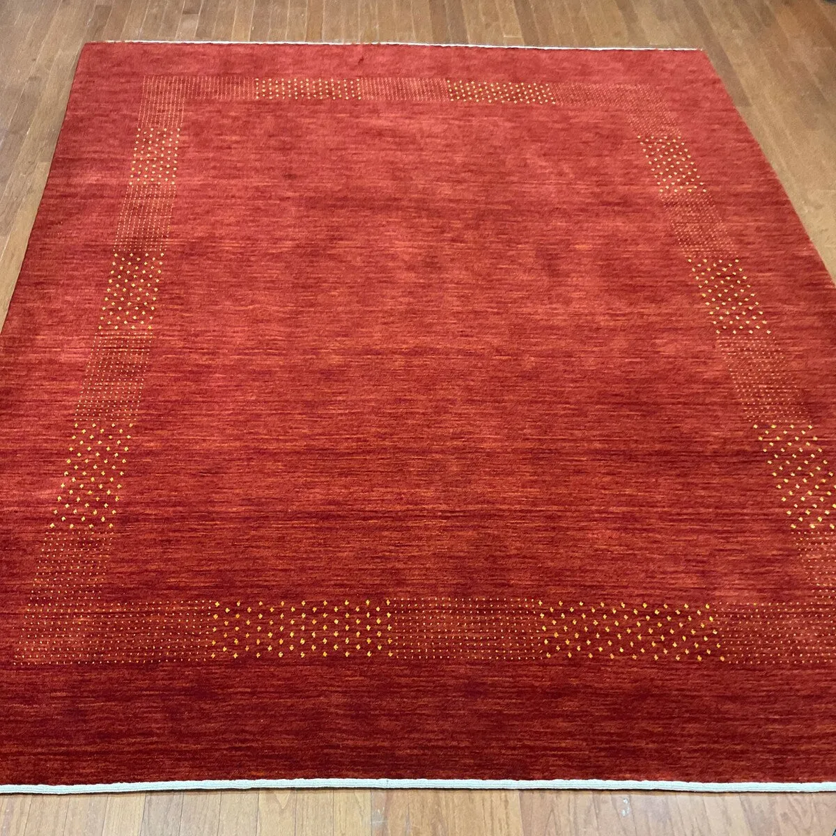 HERAT ORIENTAL 8' x 10' Handmade Gabbeh Wool Rug - 8' x 10'