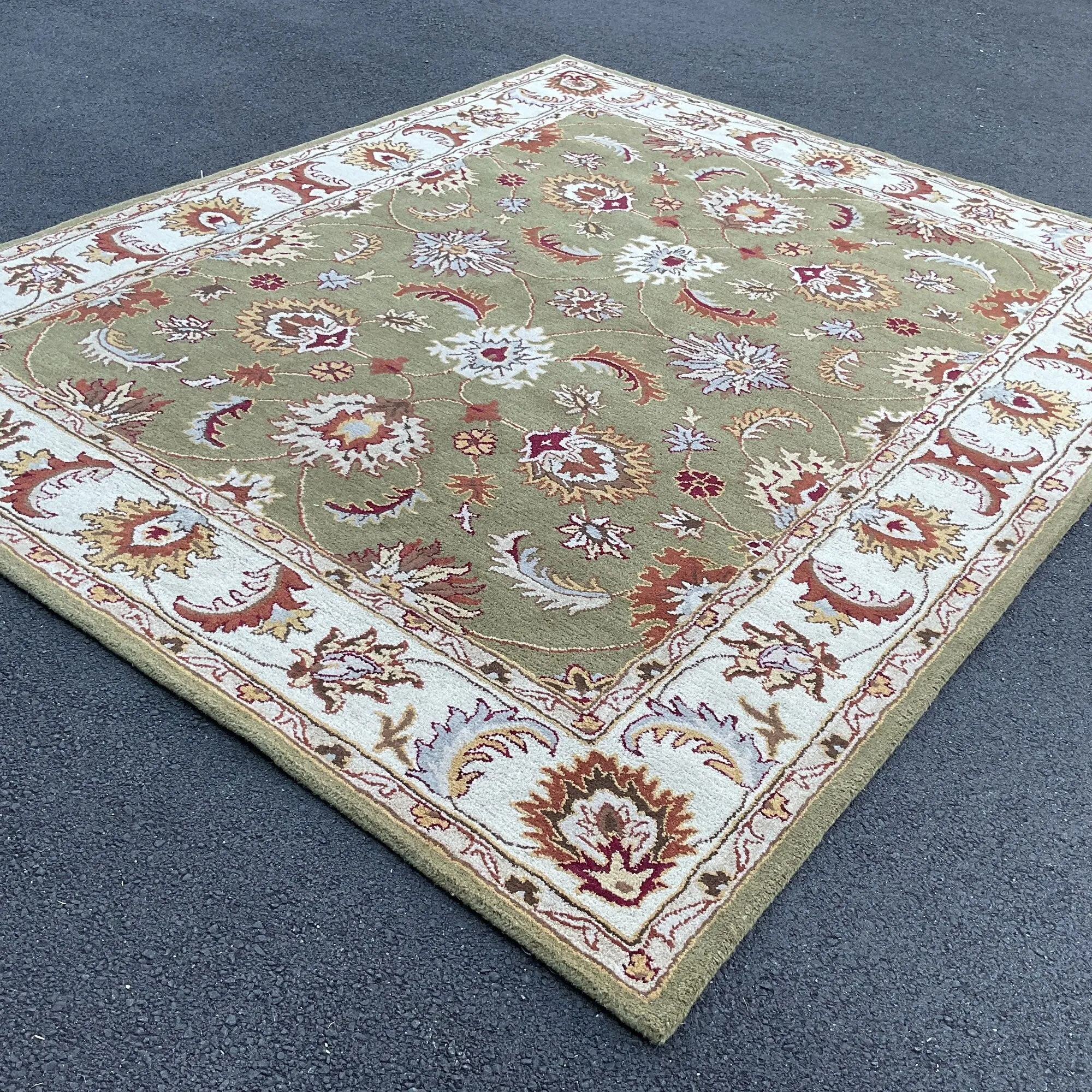 HERAT ORIENTAL 8' x 10' Handmade Tabriz Wool Rug - 8' x 10'