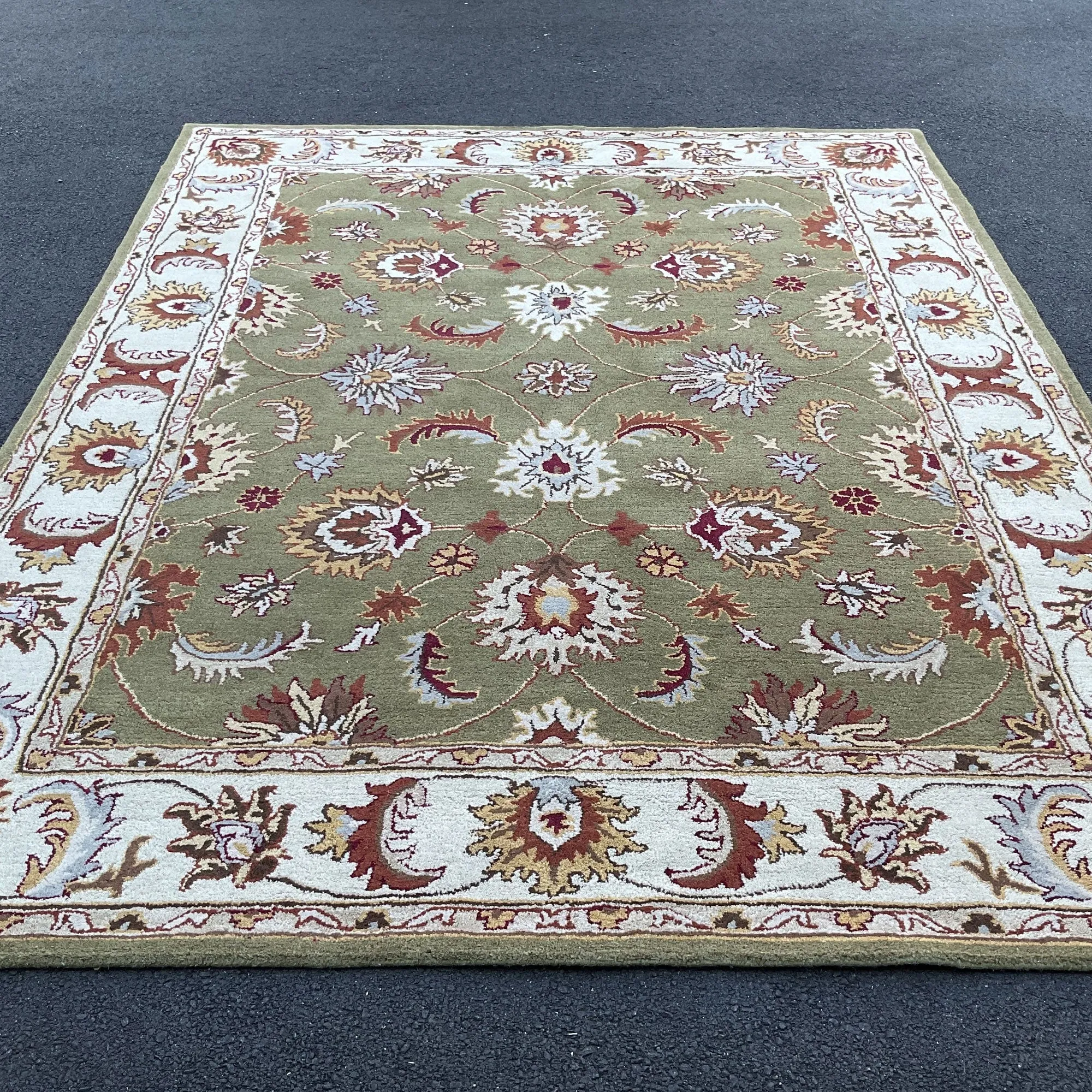 HERAT ORIENTAL 8' x 10' Handmade Tabriz Wool Rug - 8' x 10'