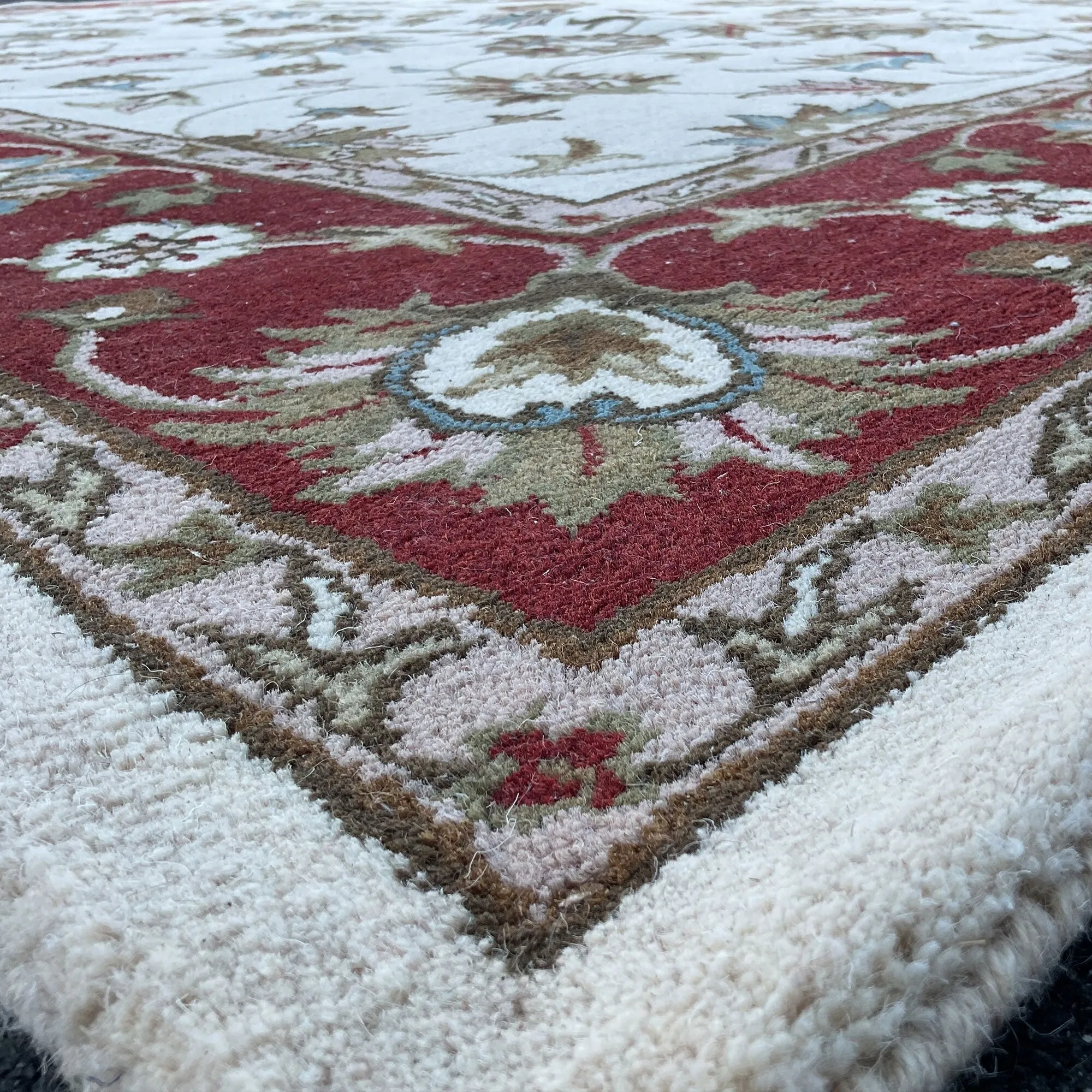 HERAT ORIENTAL Handmade Traditional Tabriz Wool Rug - 8' x 10'