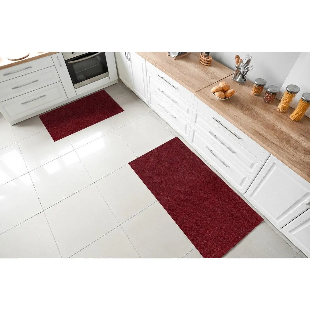 High-Quality Outdoor/Indoor Carpet Runner Rug with Non-Slip PVC Backing 36'' wide