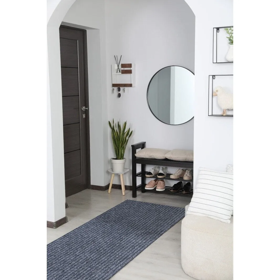 High-Quality Outdoor/Indoor Carpet Runner Rug with Non-Slip PVC Backing 36'' wide