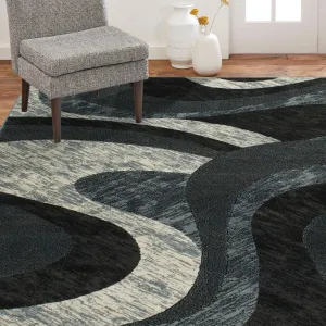 Home Dynamix Catalina Huron Contemporary Abstract Area Rug