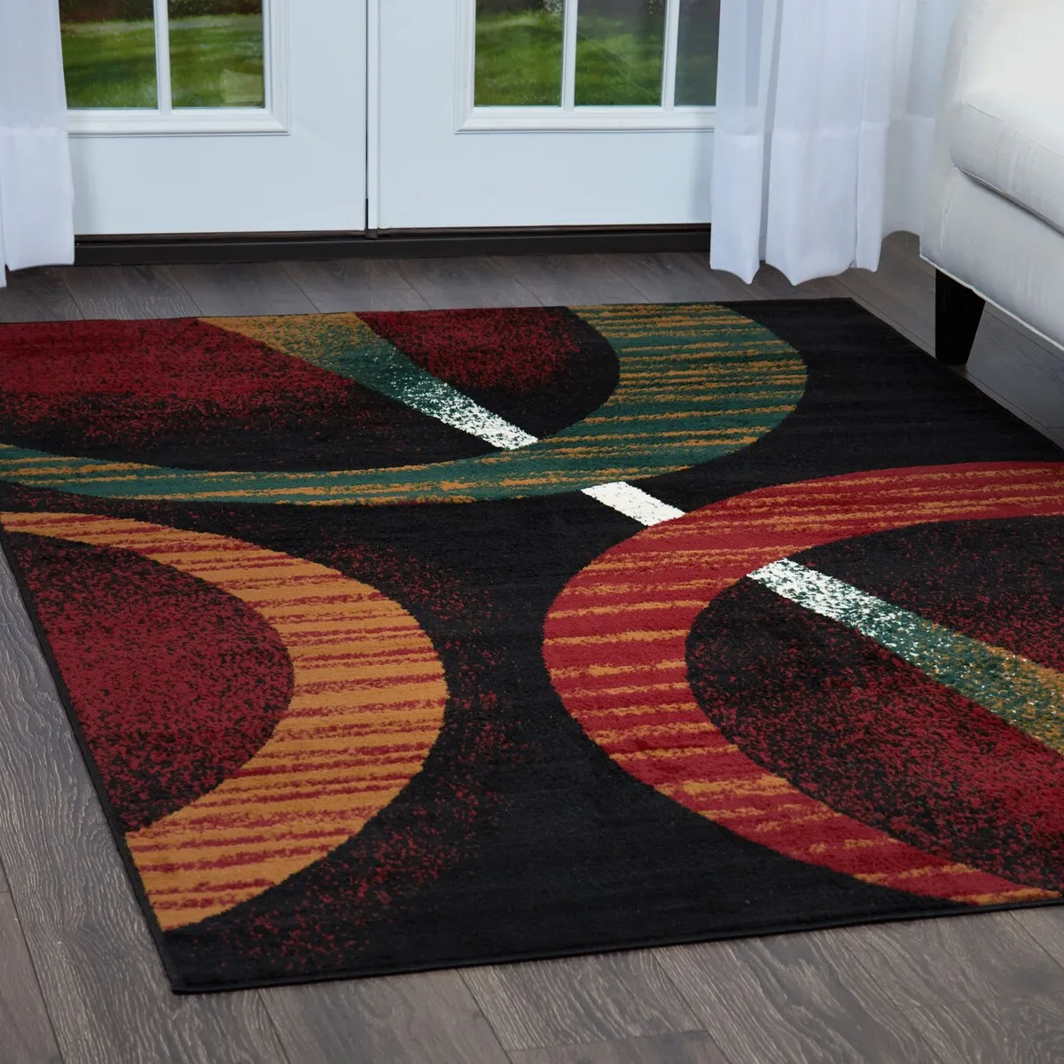 Home Dynamix Premium Indus Contemporary Geometric Area Rug
