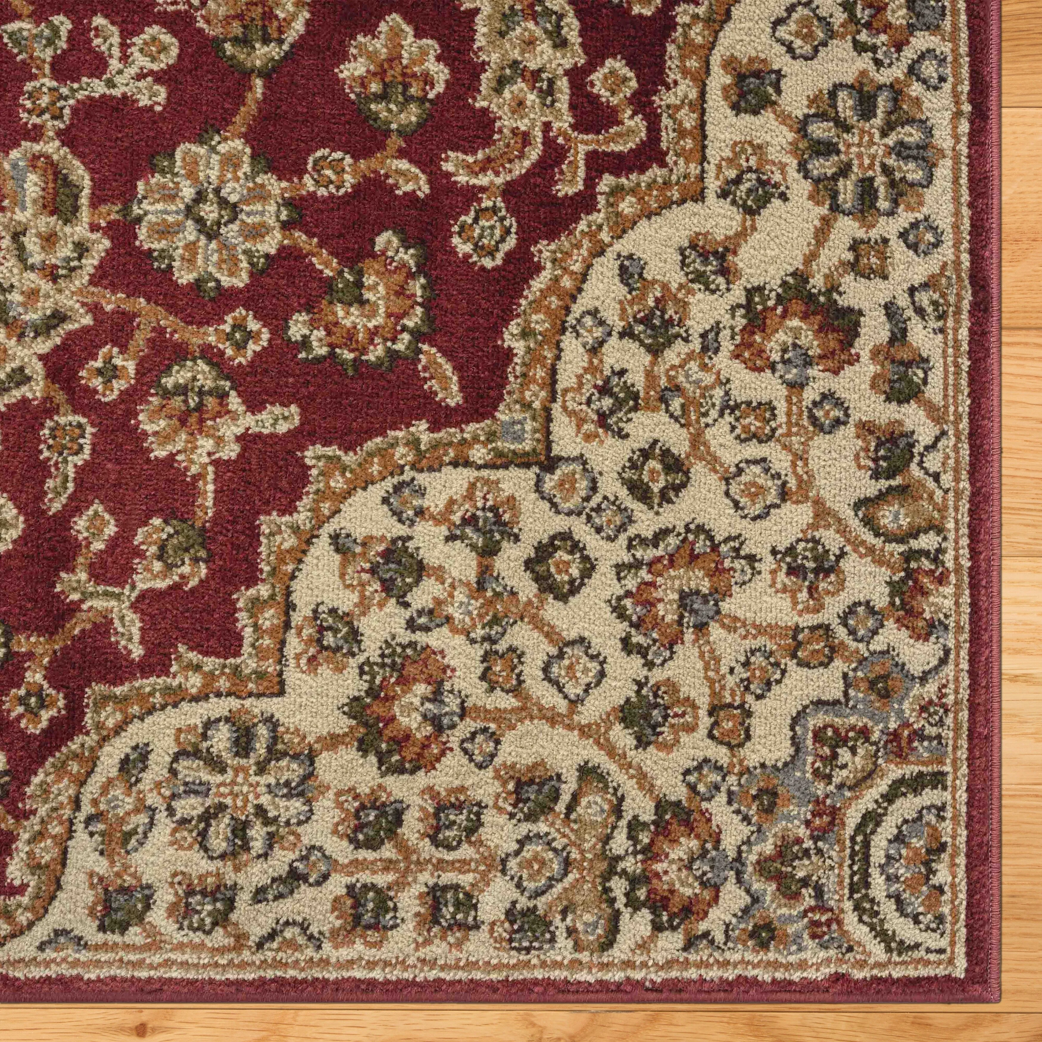 Home Dynamix Royalty Medallion Traditional Area Rug