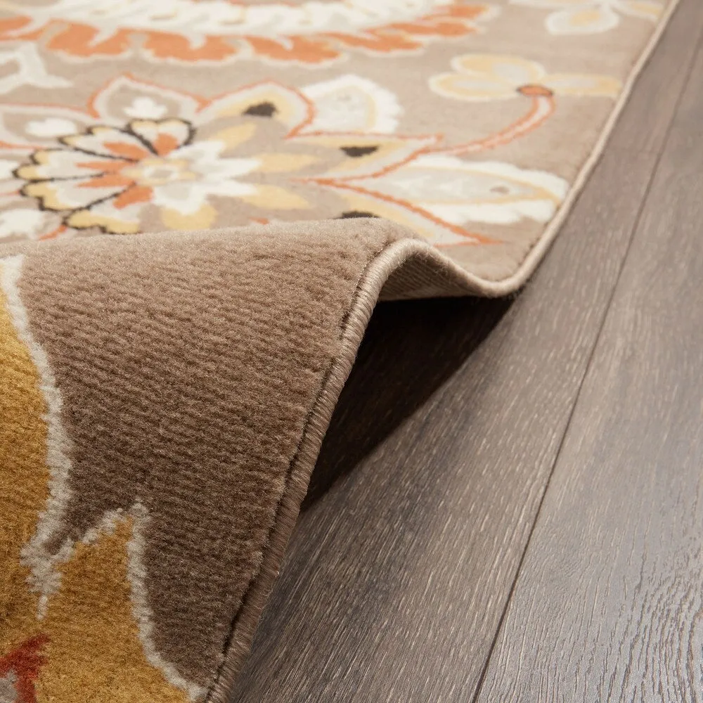 Home Dynamix Tremont Teaneck Contemporary Floral Area Rug
