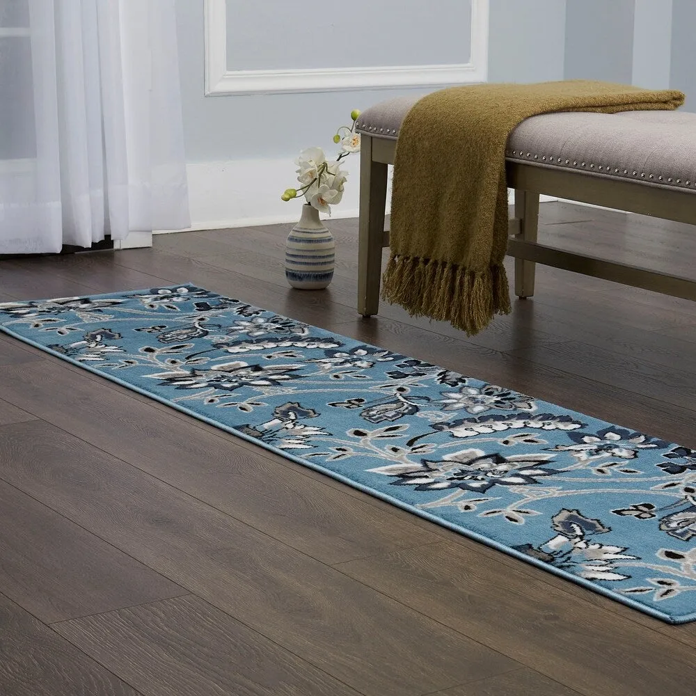 Home Dynamix Tremont Teaneck Contemporary Floral Area Rug