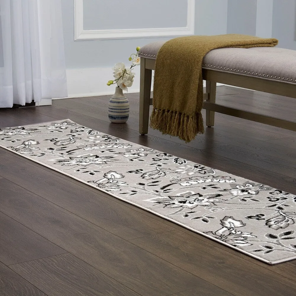 Home Dynamix Tremont Teaneck Contemporary Floral Area Rug