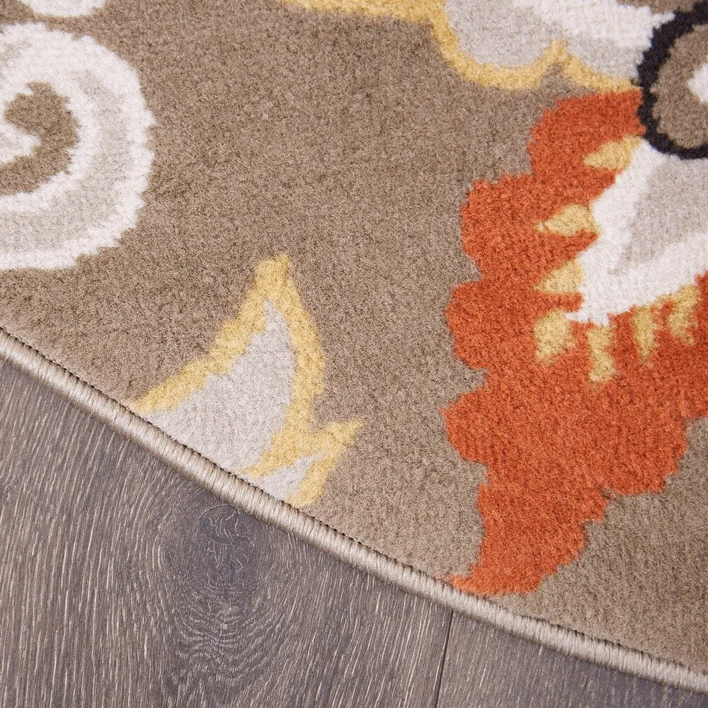Home Dynamix Tremont Teaneck Contemporary Floral Area Rug