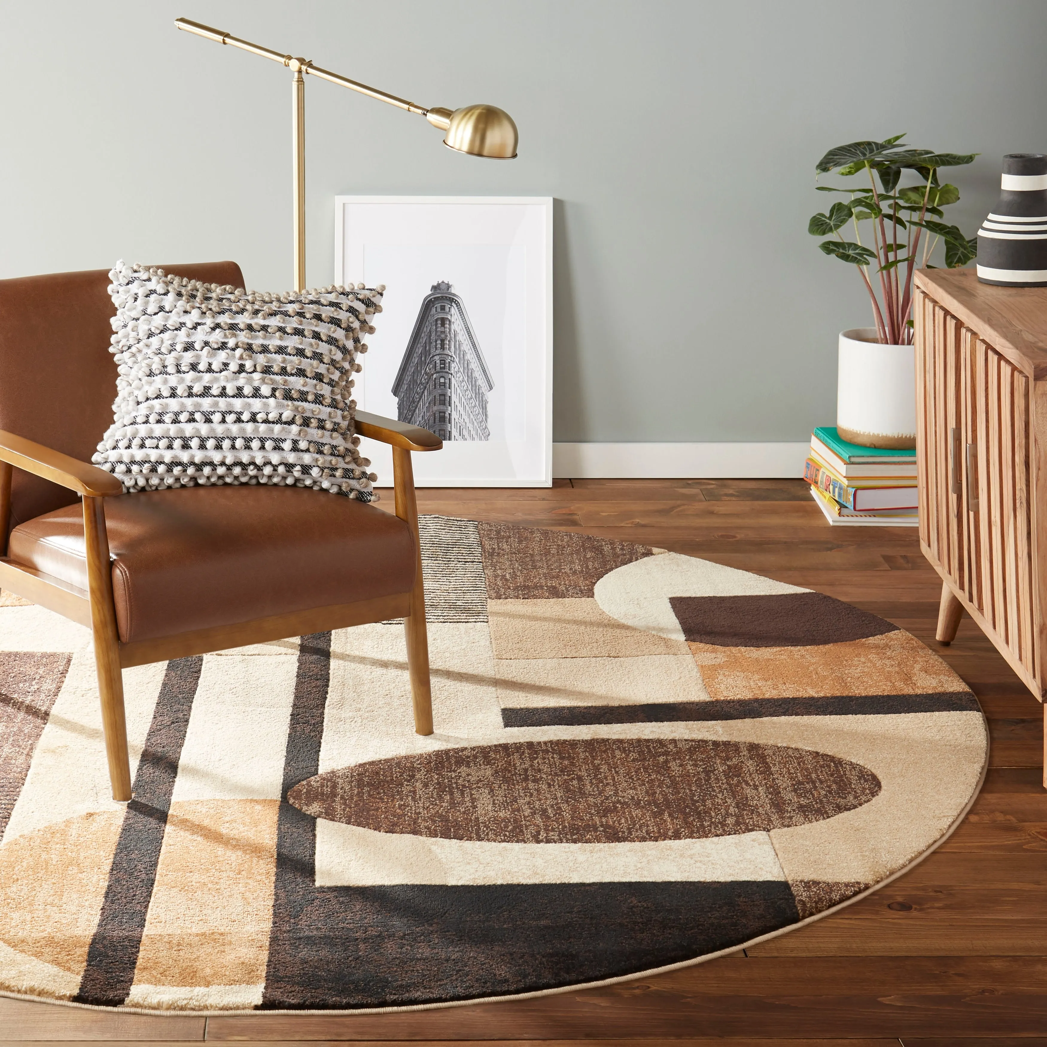 Home Dynamix Tribeca Jasmine Contemporary Geometric Area Rug