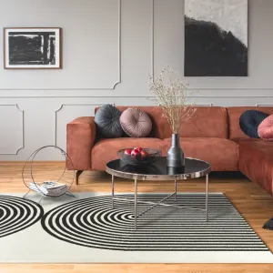 Honnecourt Contemporary Arches Area Rug